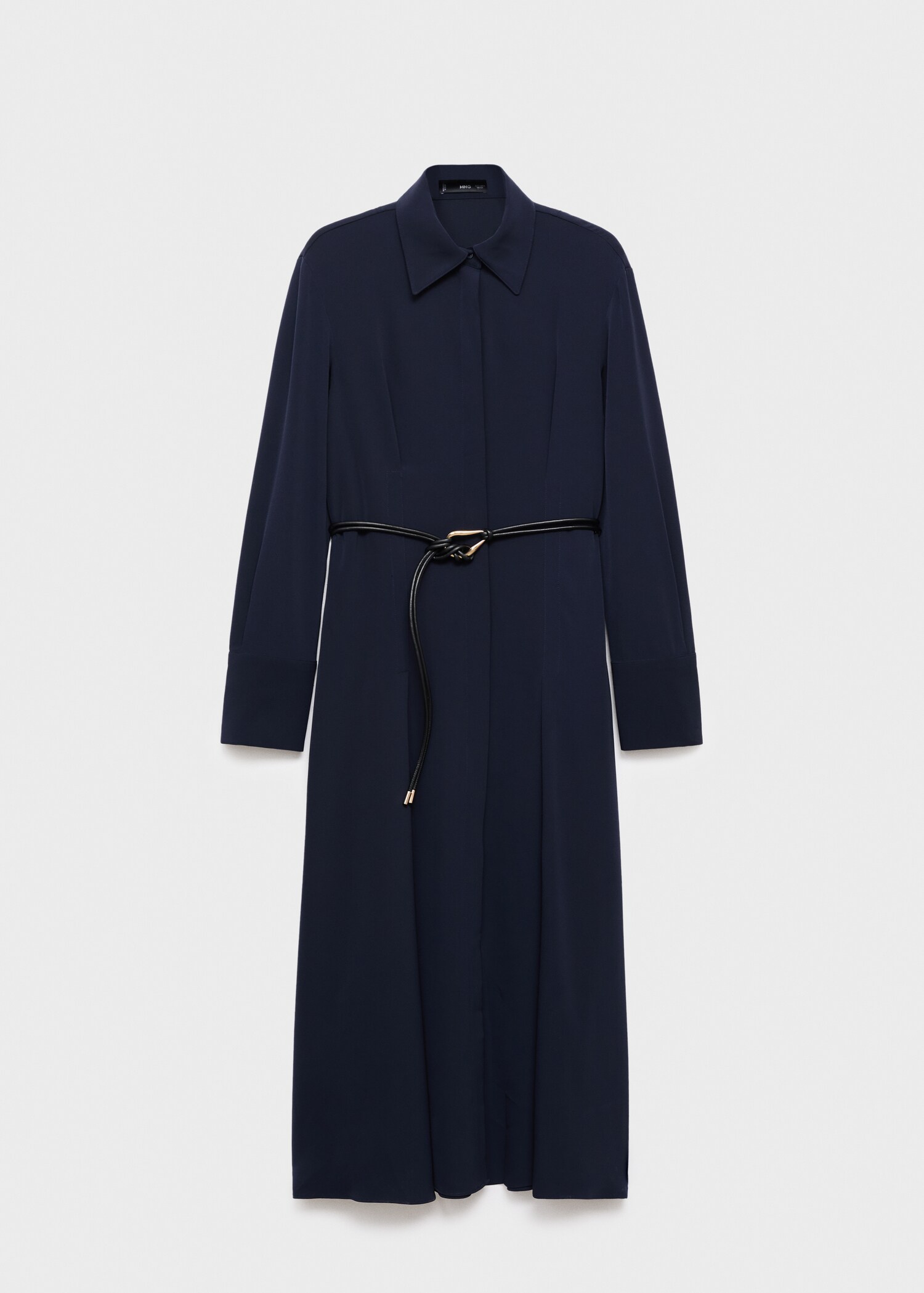 Belt shirt dress - Article without model