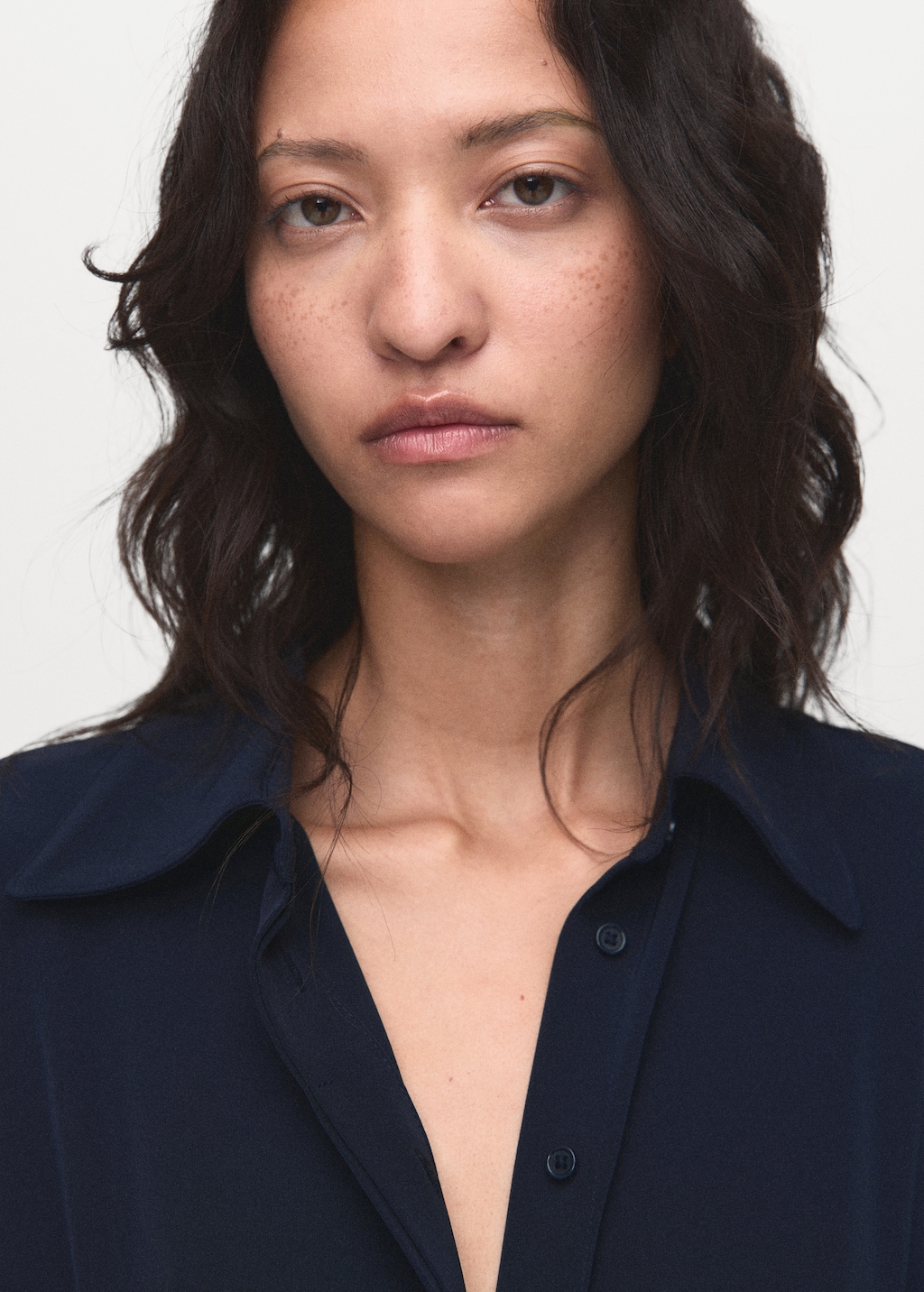 Mango Belt shirt dress