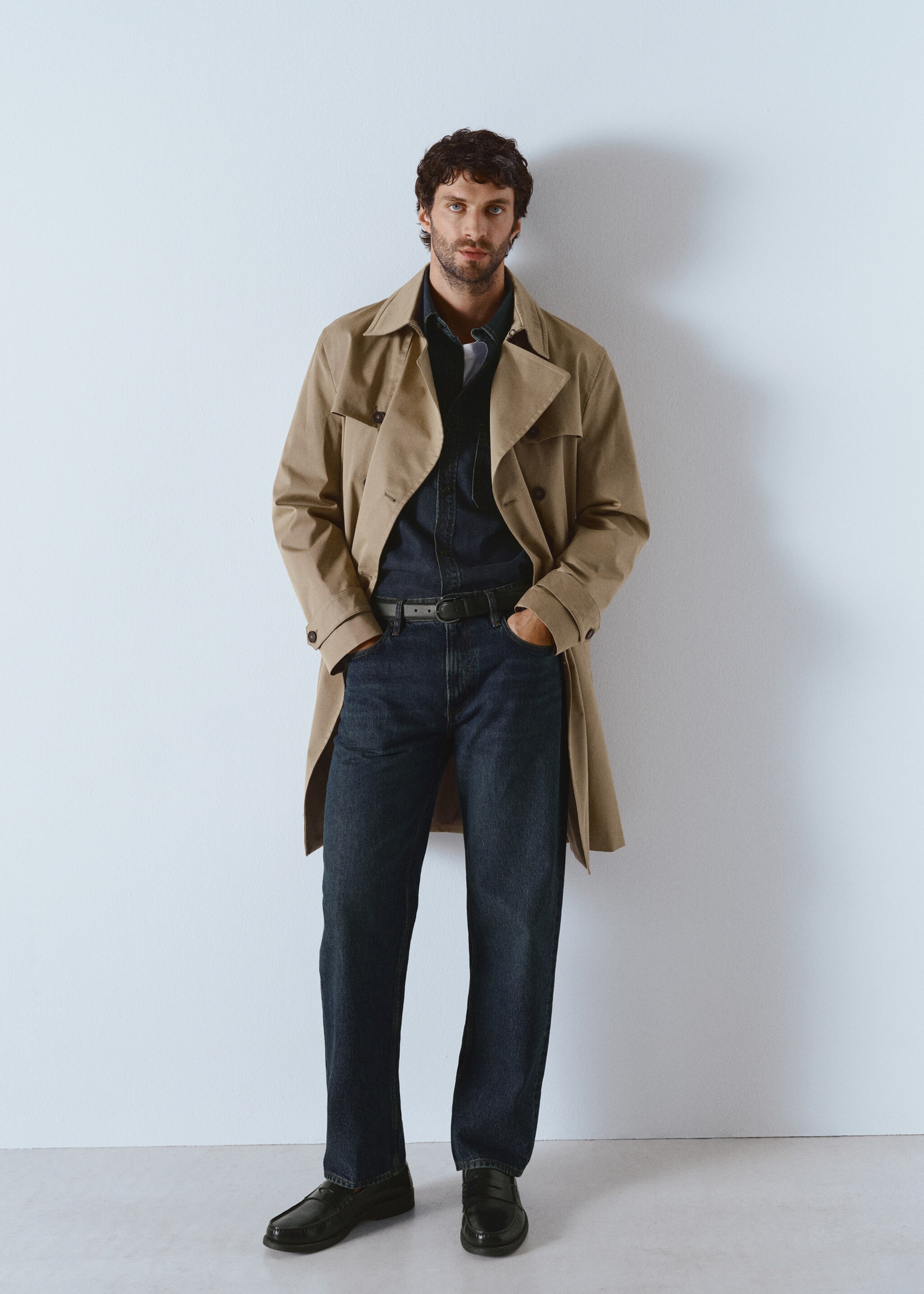 Trench cintura water repellent - Dettaglio dell'articolo 3, Beige. Ref: 17015970-00.