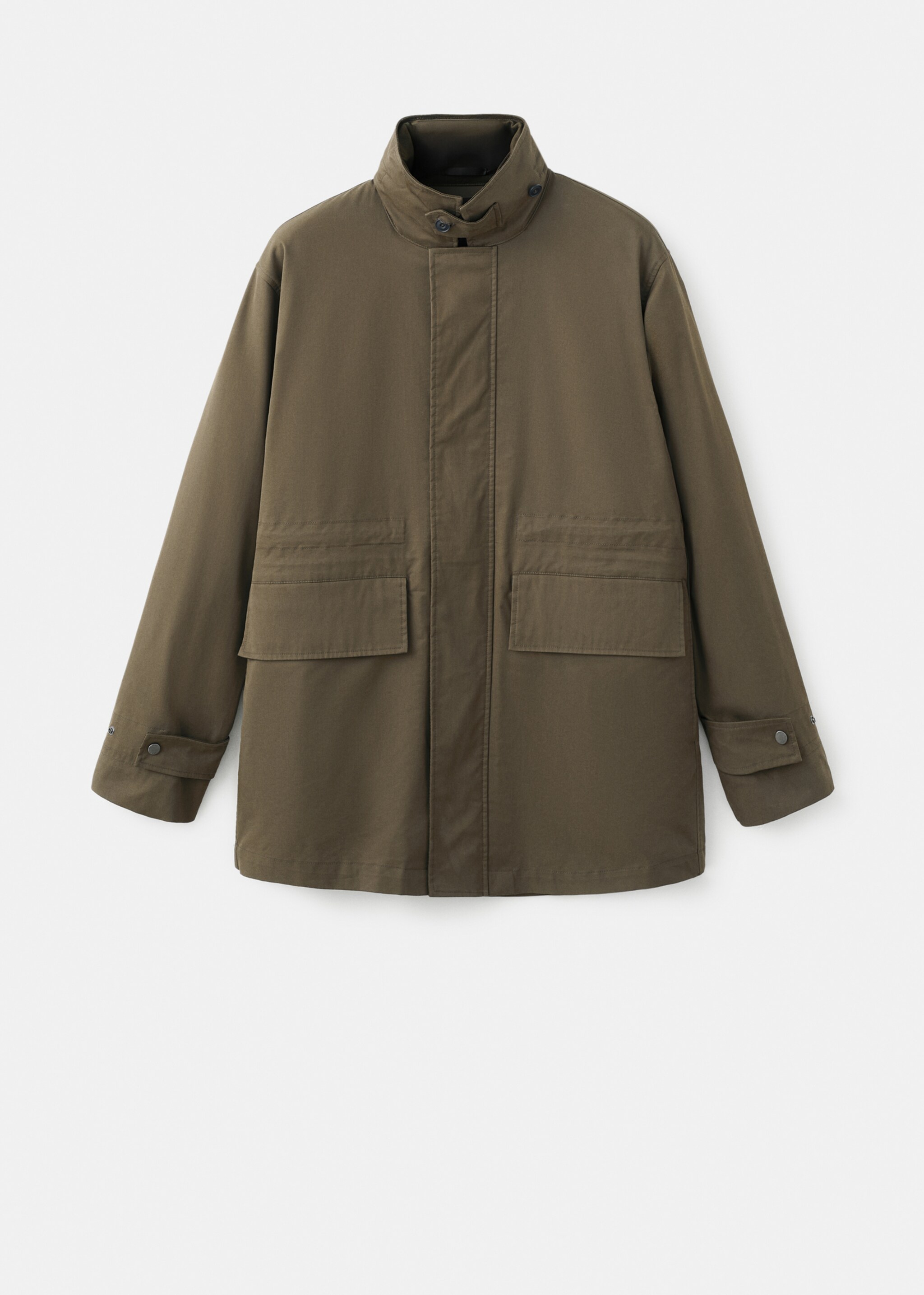 Parka pardo - Article without model, Olive Green. Ref: 17015971-00.