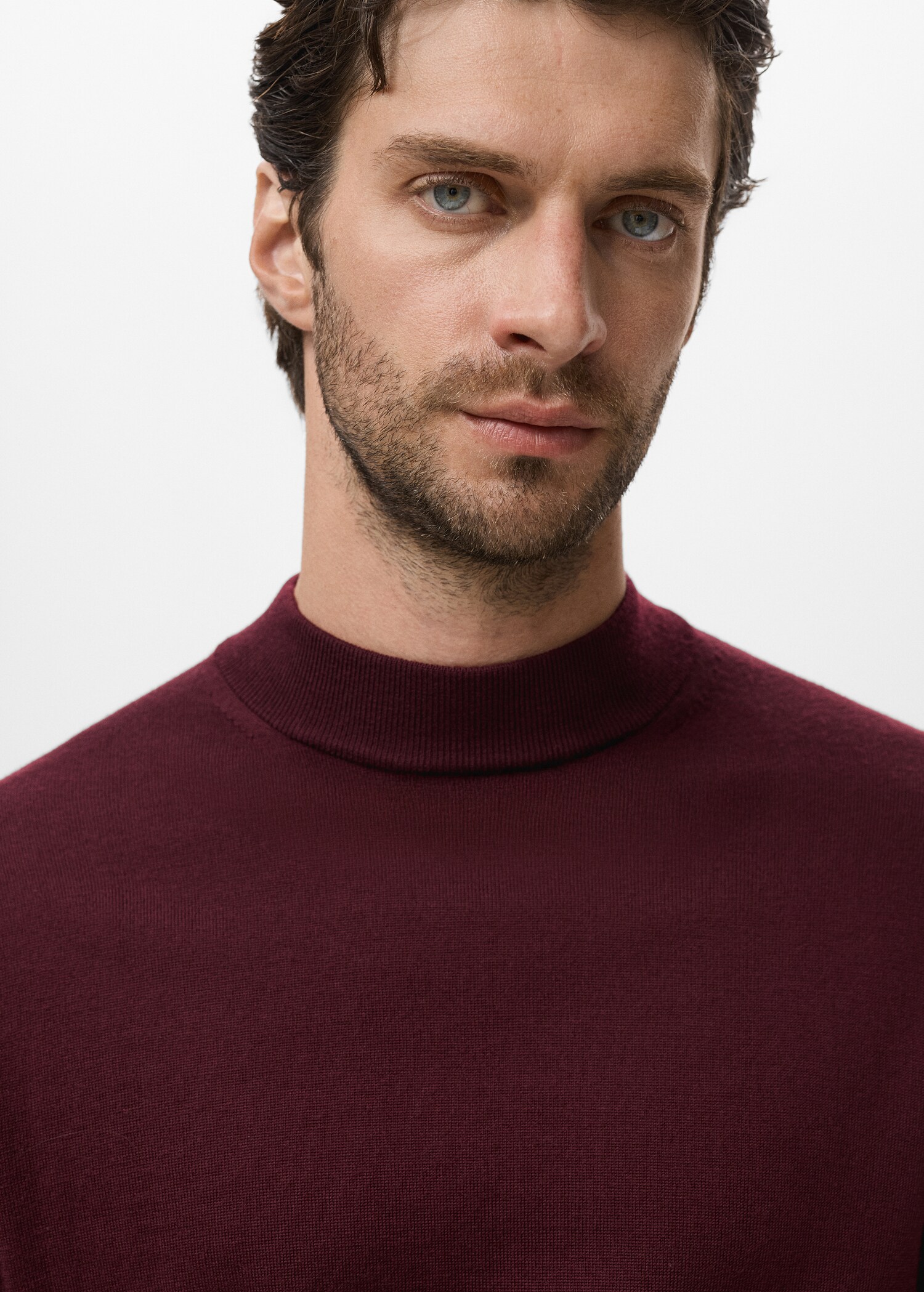 Pull-over 100 % laine col montant - Détail de l'article 1