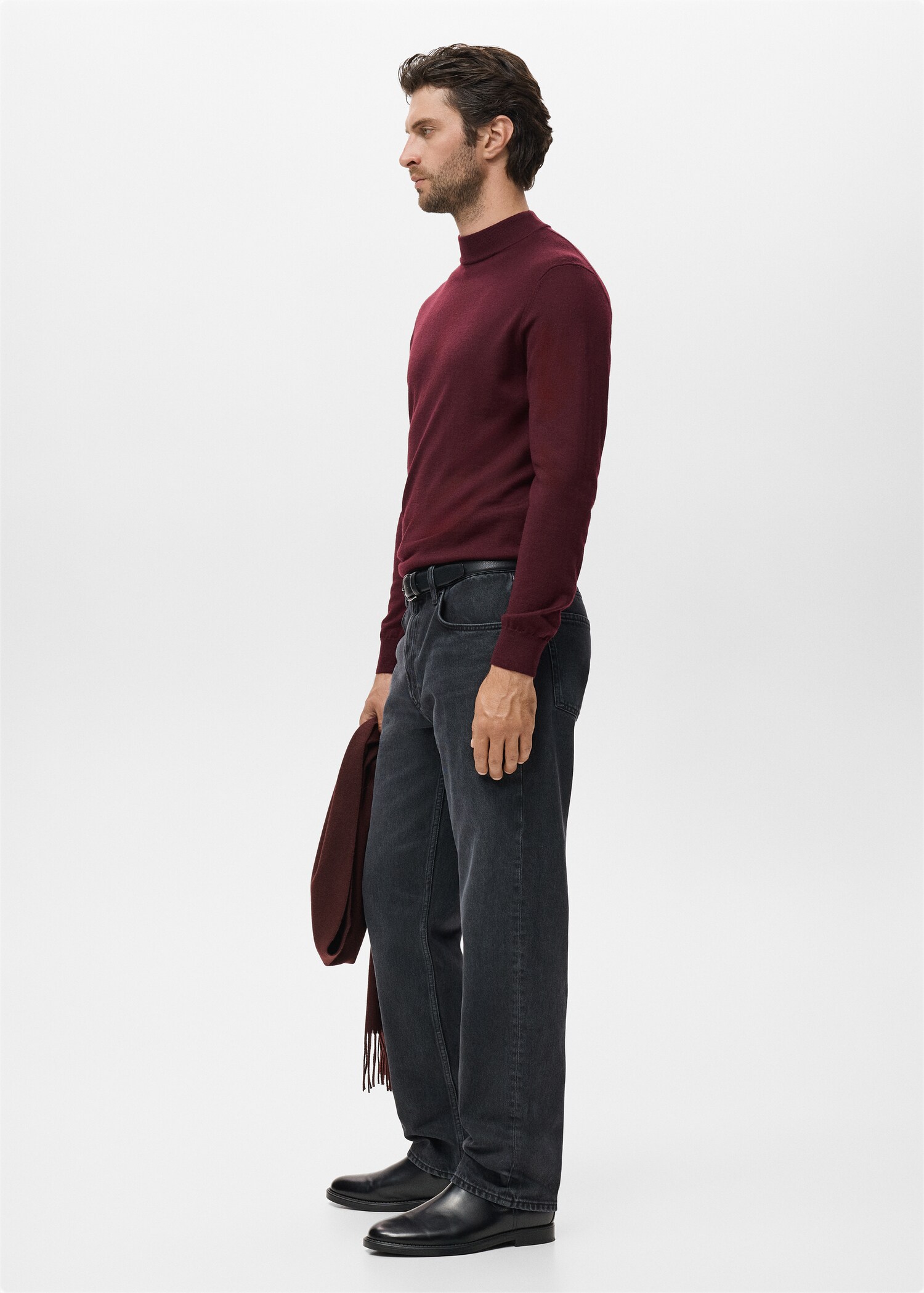 Pull-over 100 % laine col montant - Détail de l'article 2