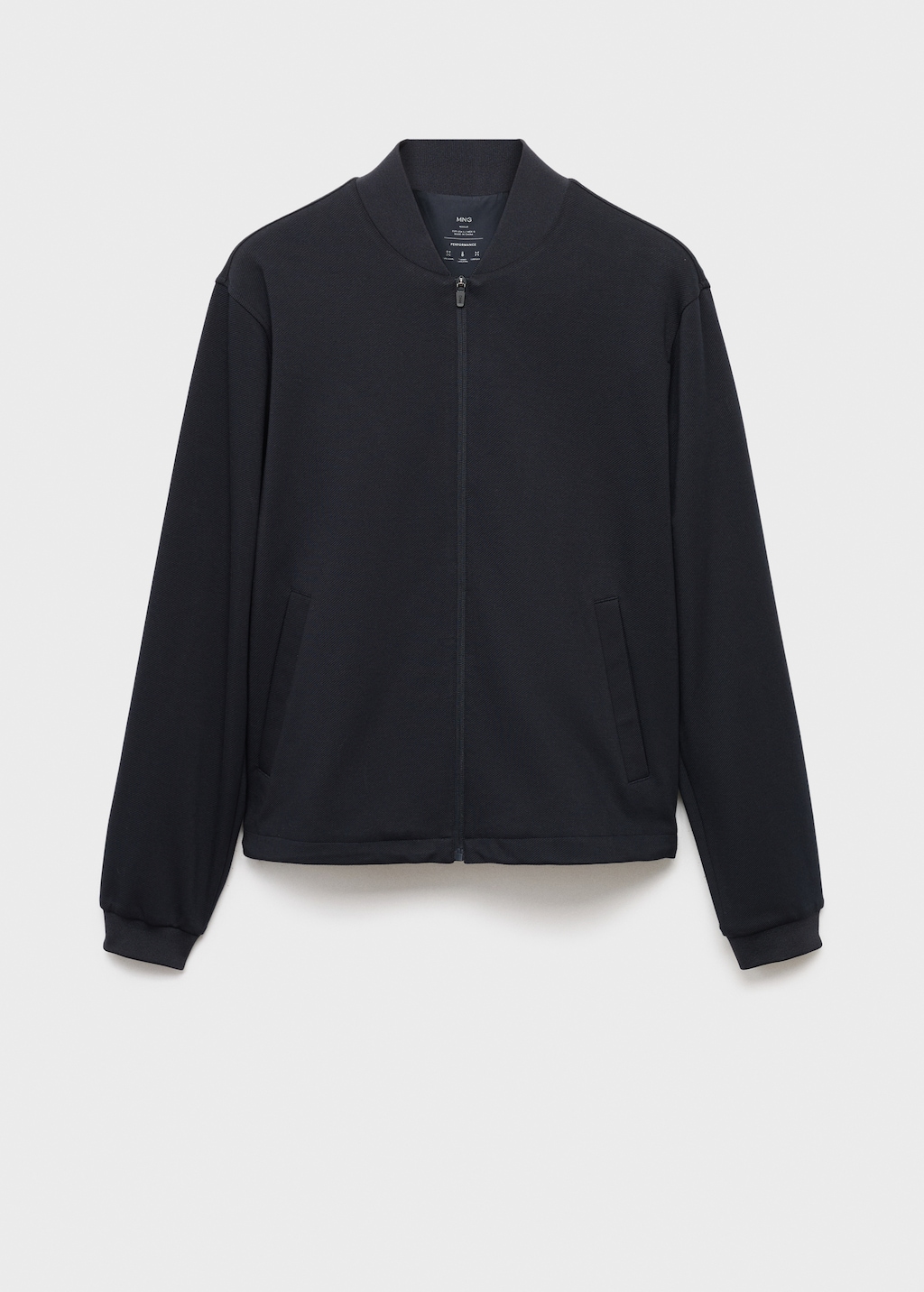 Comfort stretch zip-up hoodie