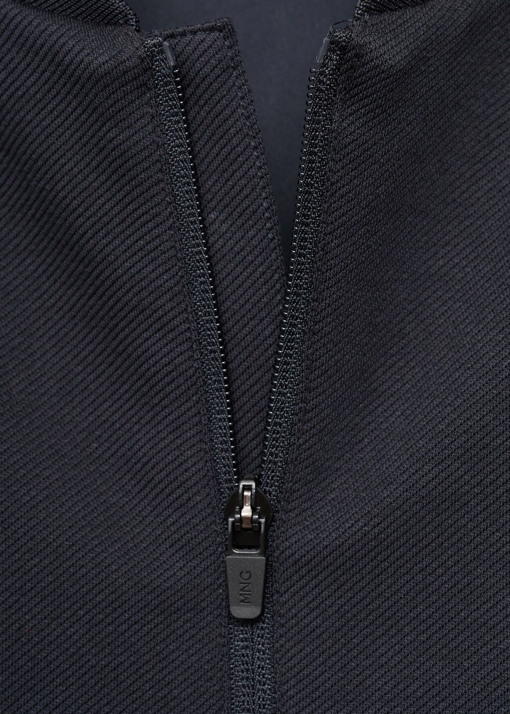 Comfort stretch zip-up hoodie