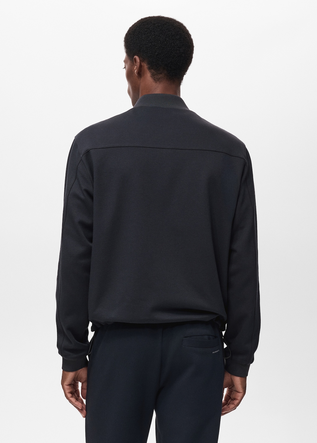 Comfort stretch zip-up hoodie