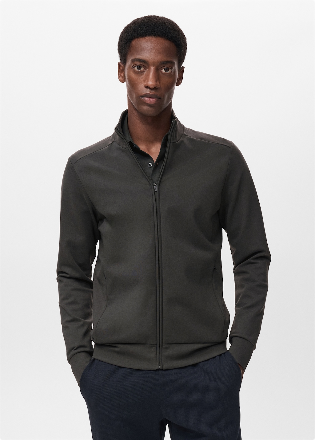 Regular-fit technical sweatshirt