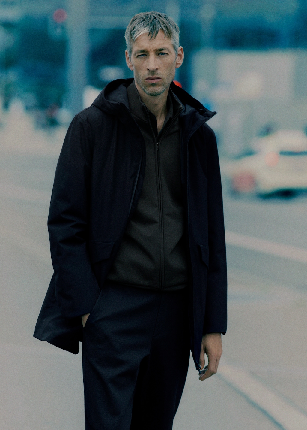 Regular-fit technical sweatshirt