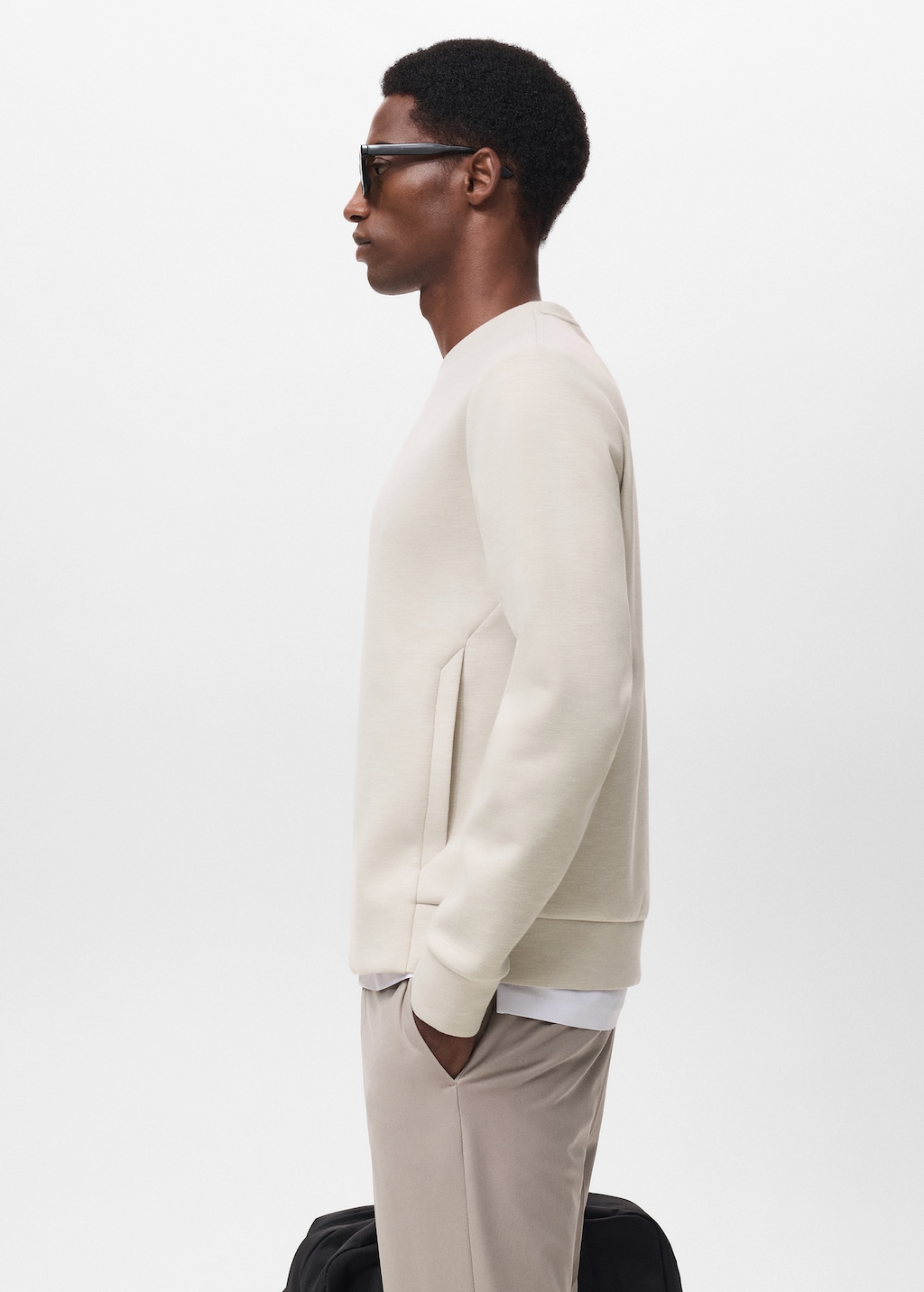 Regular-fit Thermolite® sweatshirt with pocket