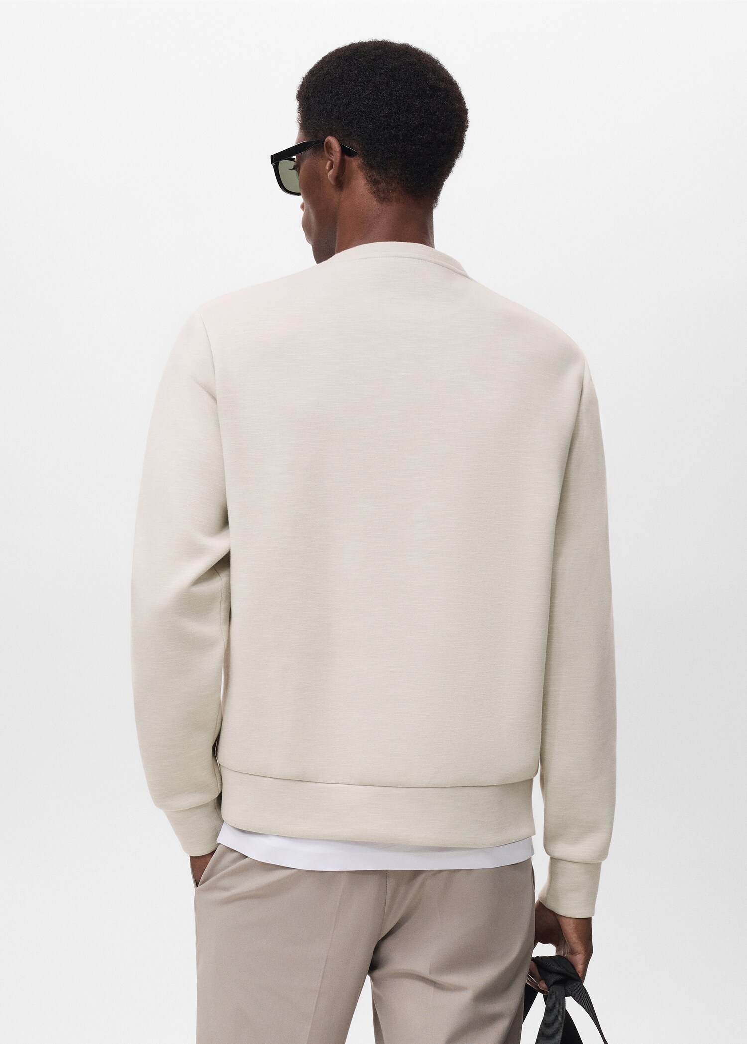 Sudadera bolsillo regular fit Thermolite® - Reverso del artículo