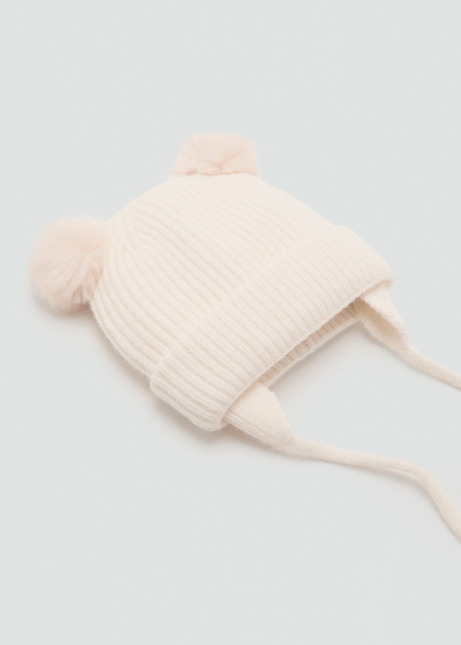 Bobble knit hat - Medium plane