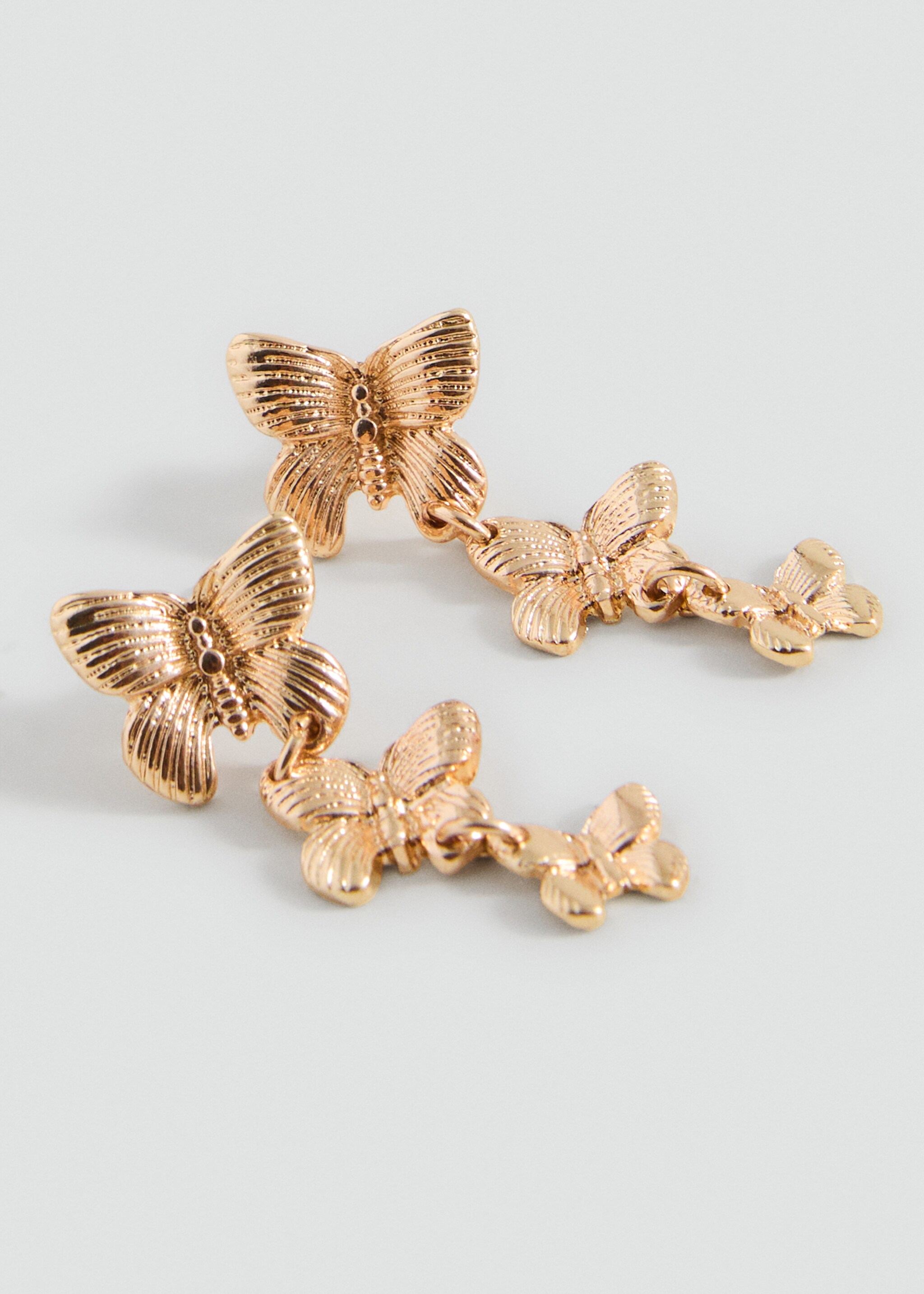 Earrings maripo - Medium plane, Gold. Ref: 17015991-00.