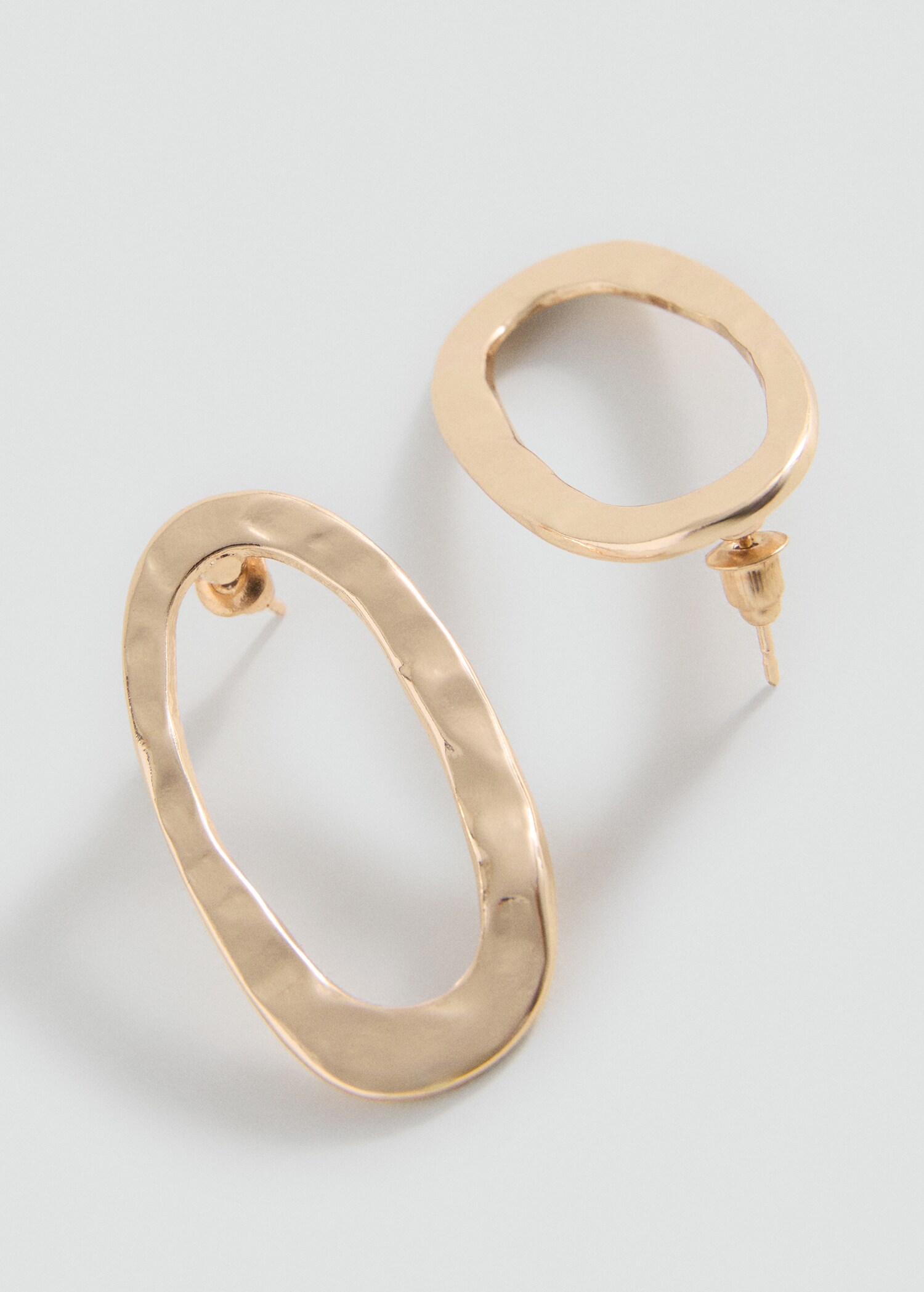 Circular-design earrings - Medium plane