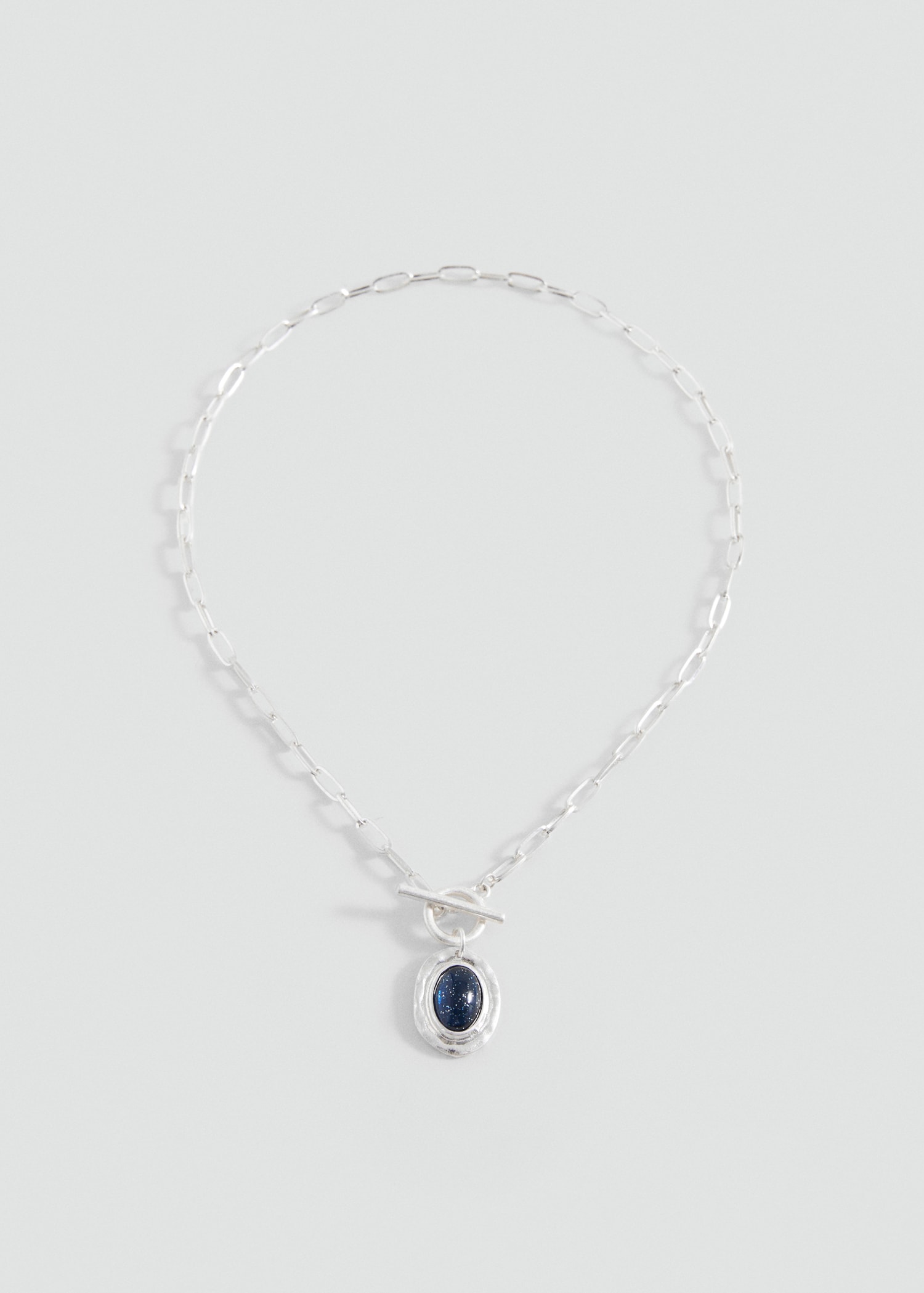 Geometric stone necklace - Article without model