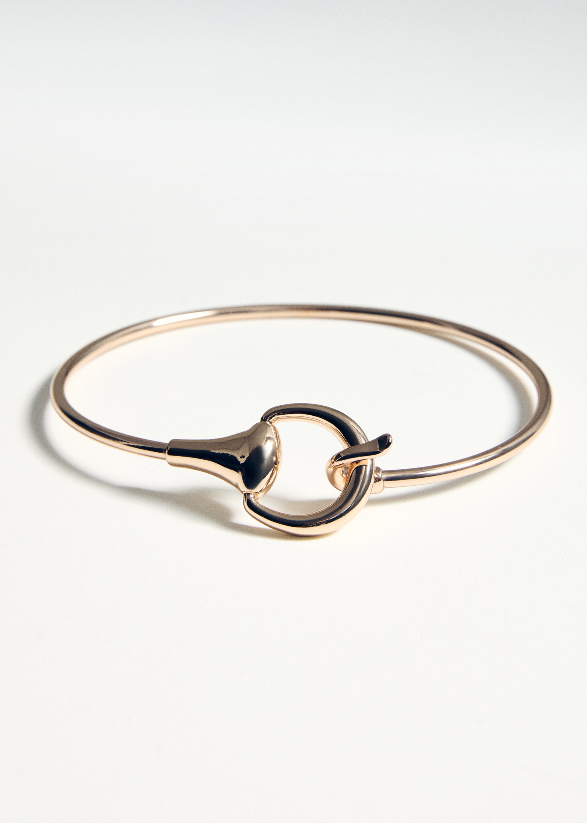 Rigid choker collar - Details of the article 5, Gold. Ref: 17016007-00.