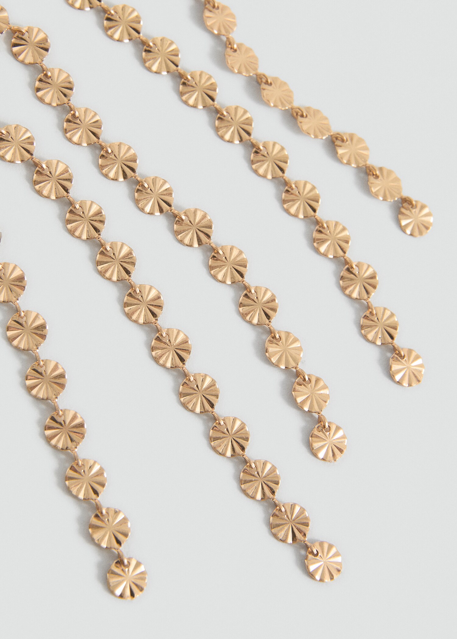 Long triple necklace - Medium plane