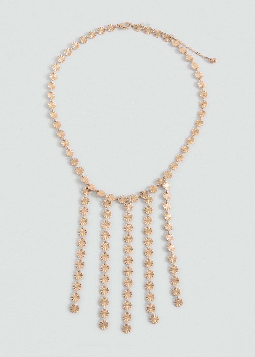 Long triple necklace
