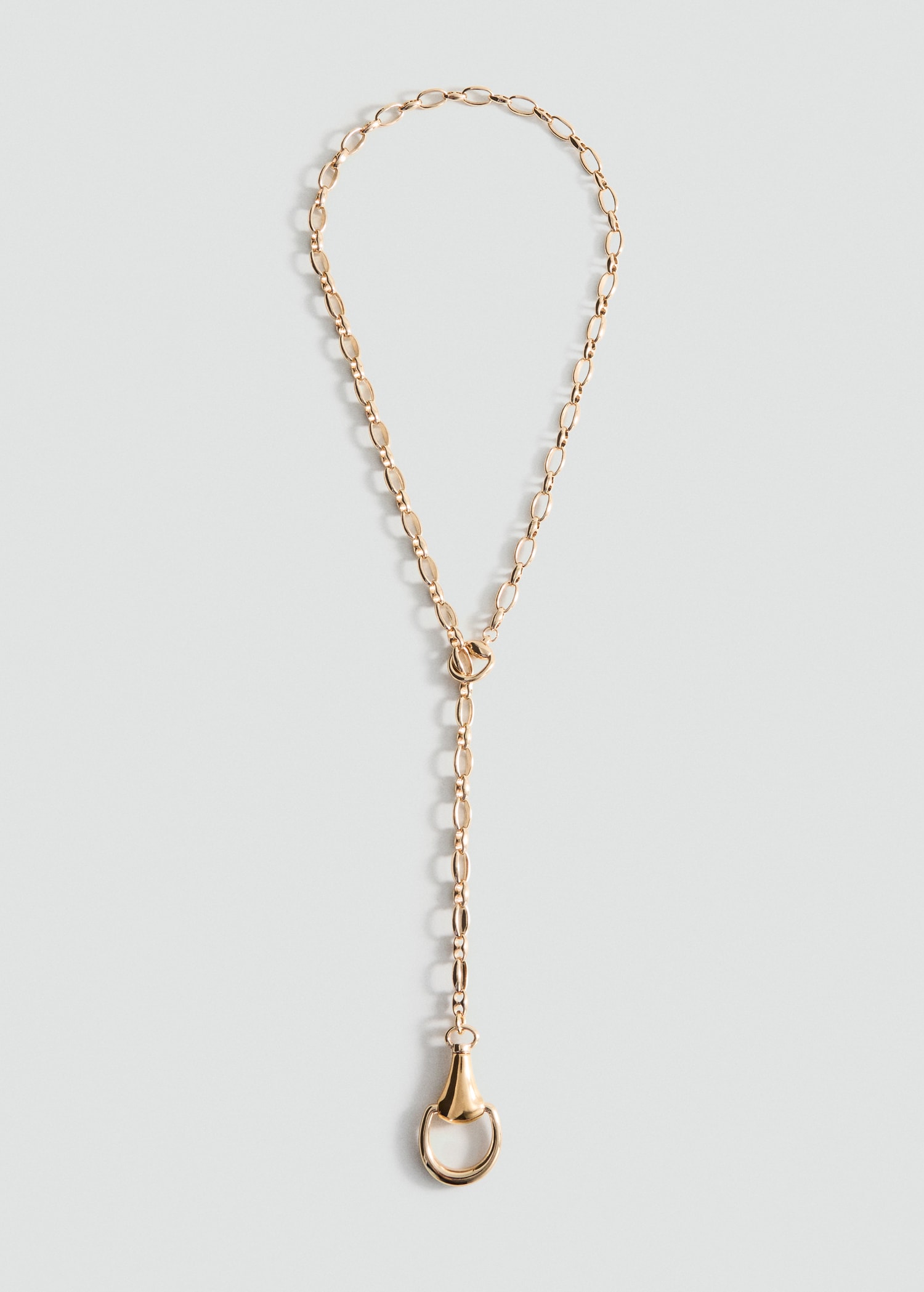 Collar abalorio metálico colgante - Artículo sin modelo