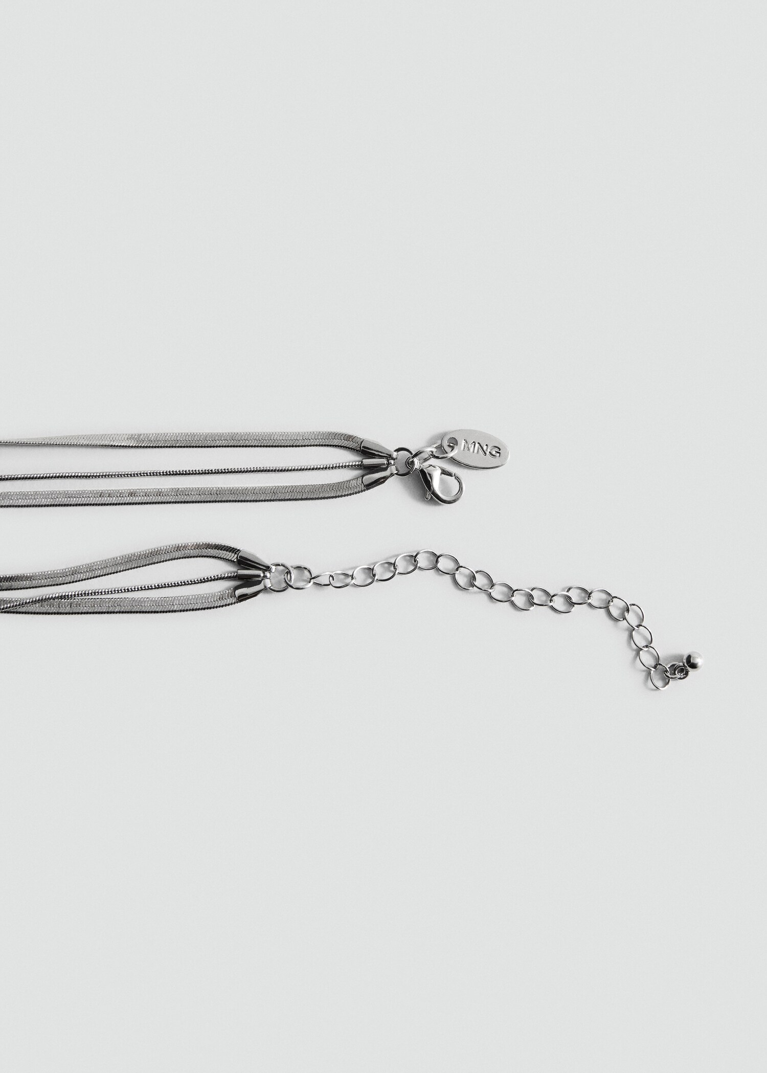 Collier cascade bi-matière - Détail de l'article 1