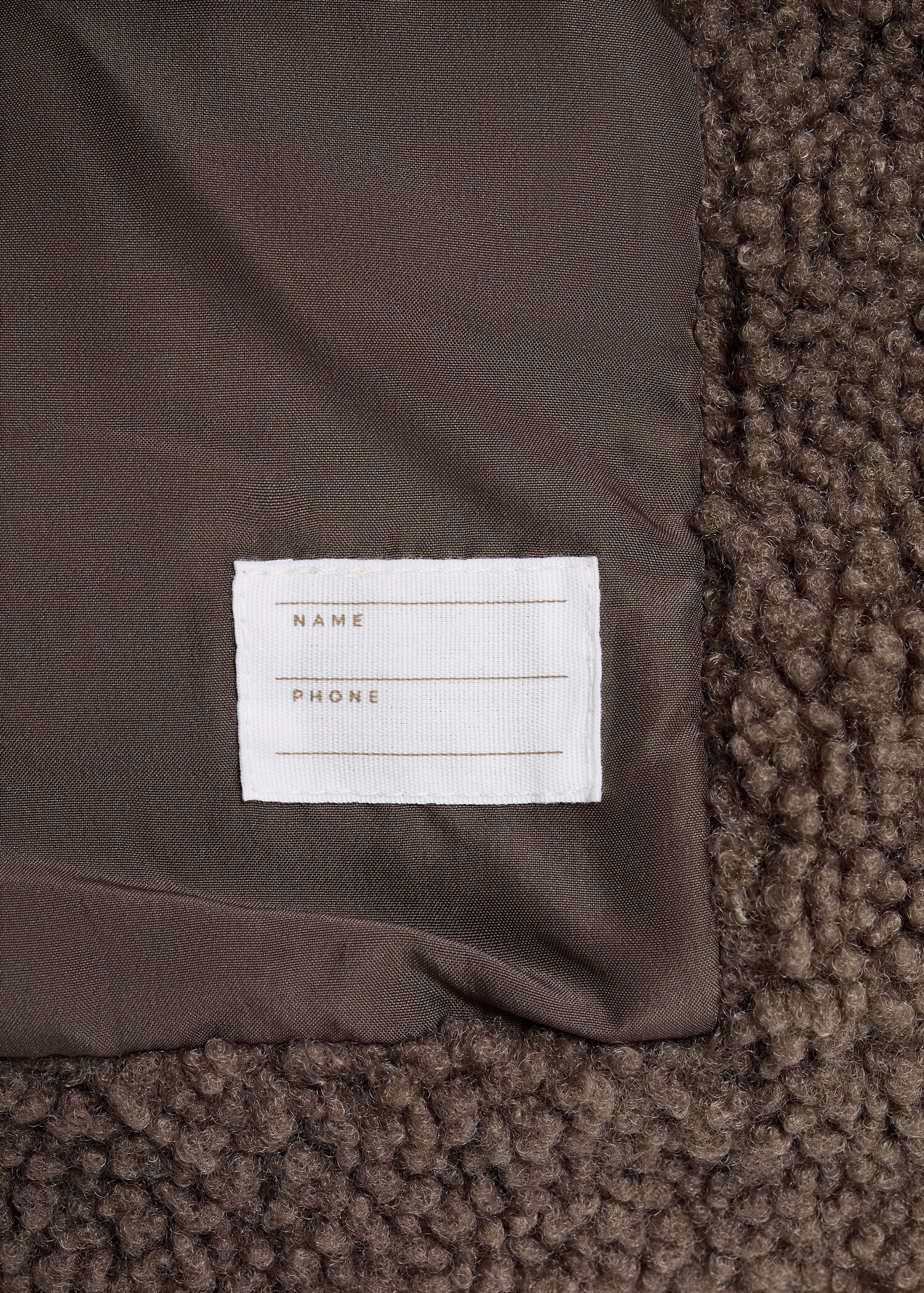 Coat teddy - Details of the article 0