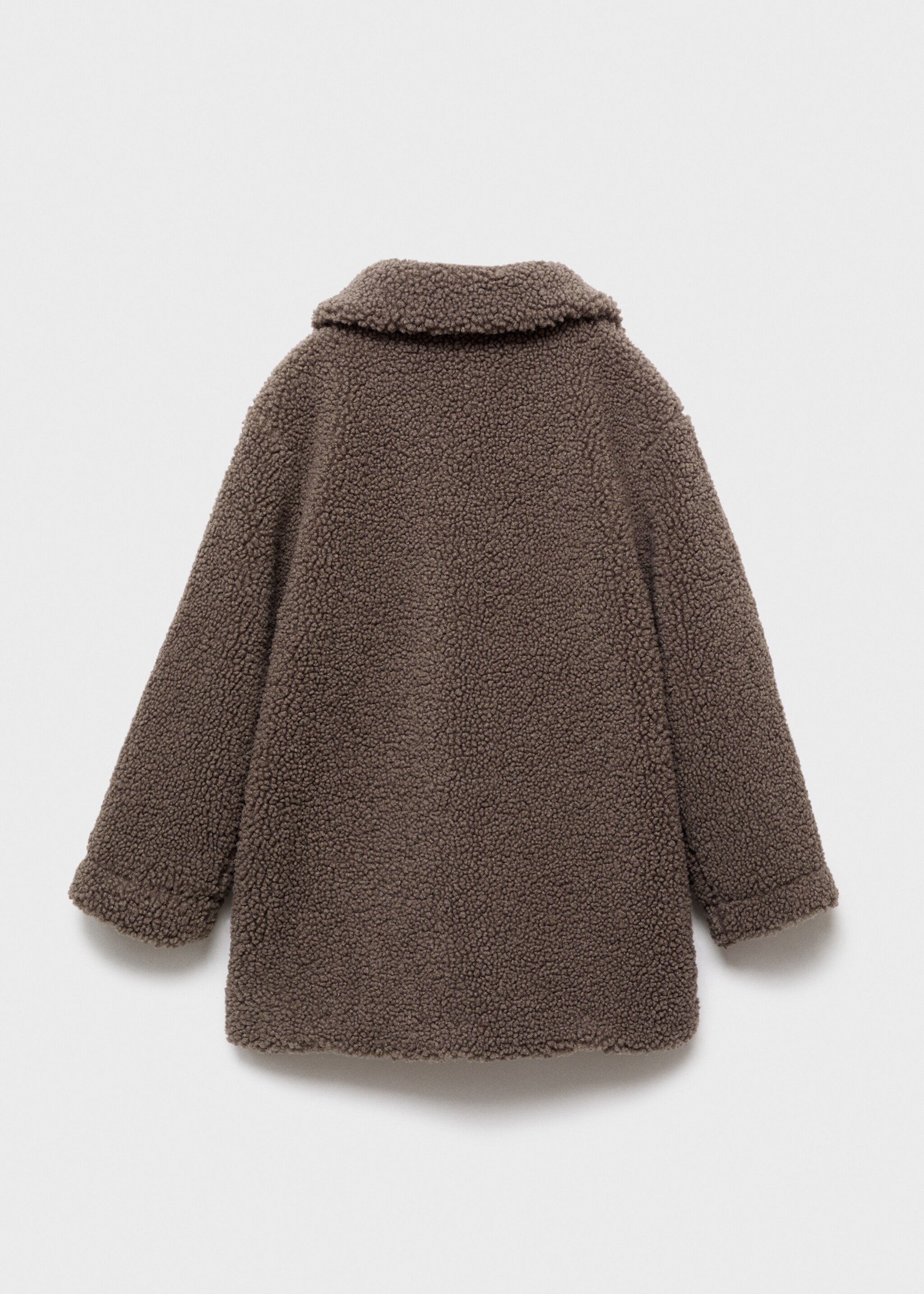 Coat teddy - Reverse of the article, Brown. Ref: 17016331-00.
