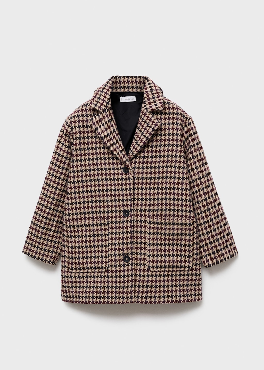 Houndstooth coat