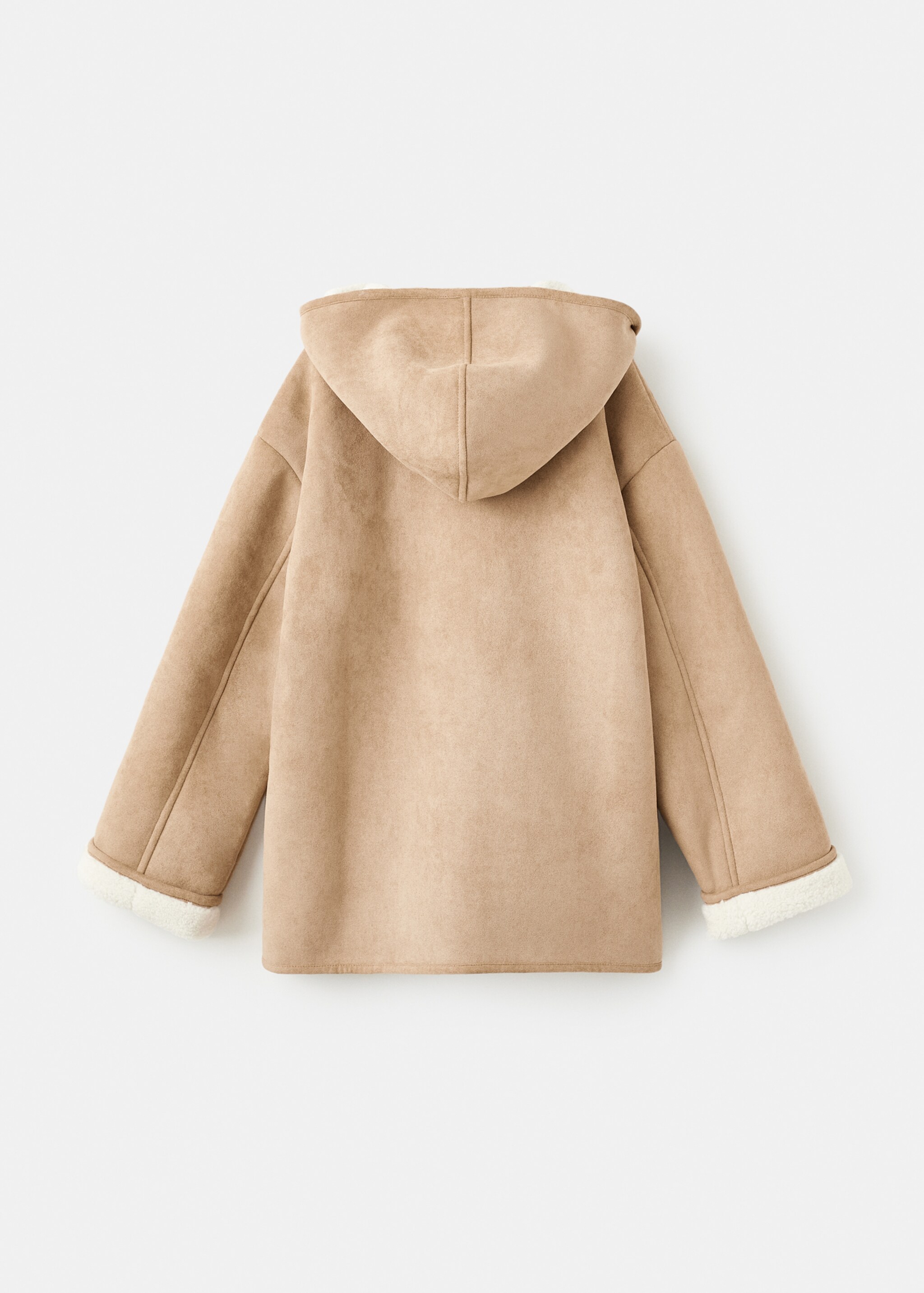 Coat mariona - Reverse of the article, Medium Brown. Ref: 17016335-00.