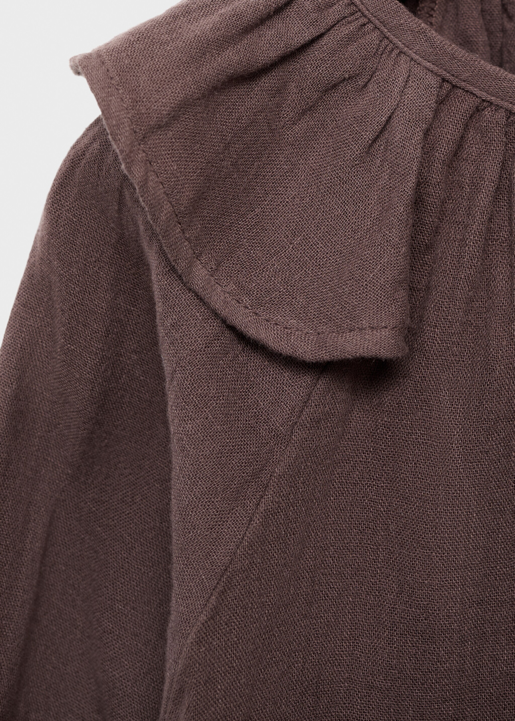 Blouse maggie - Details of the article 8, Brown. Ref: 17016340-00.