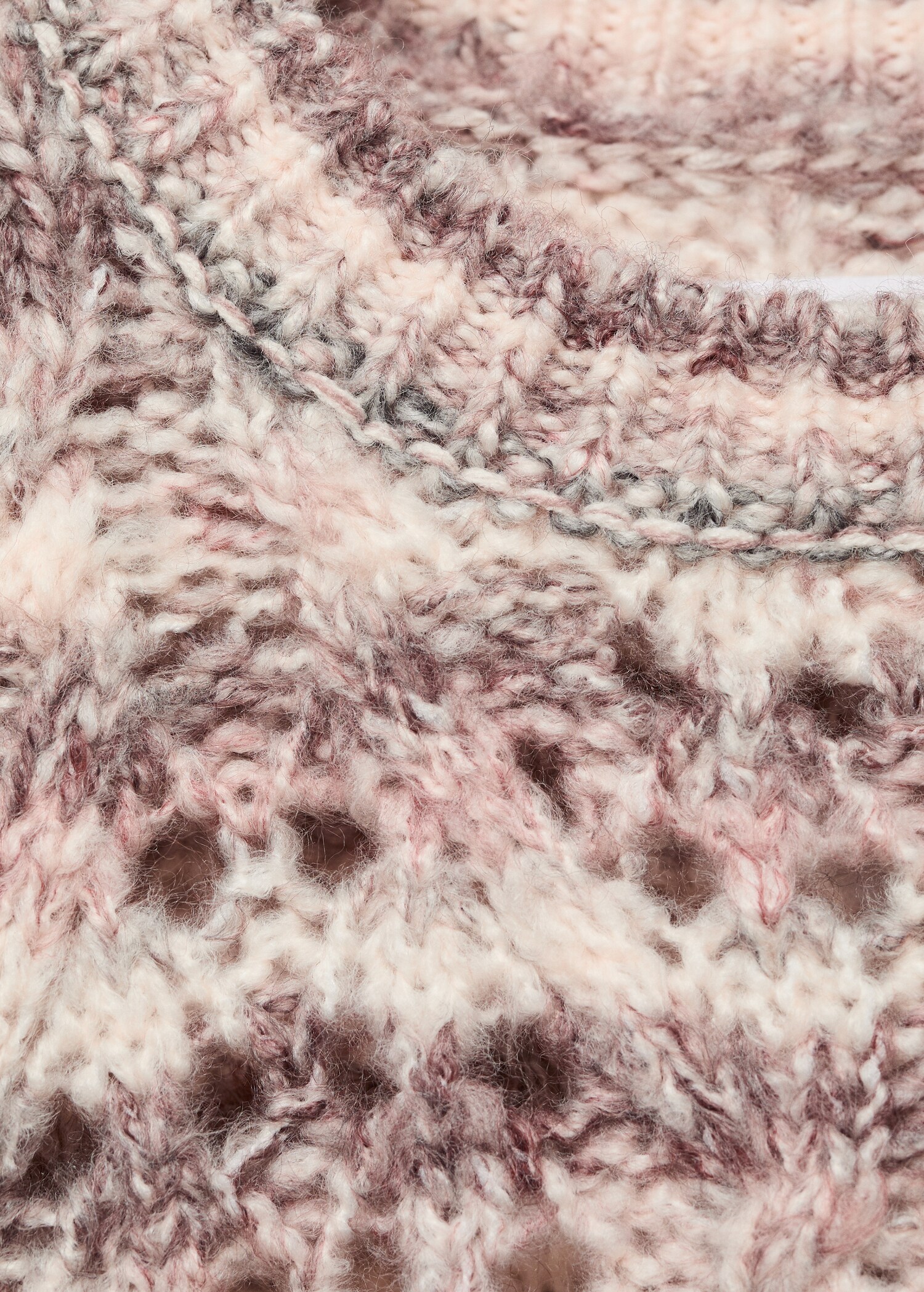 Pull-over maille chinée - Détail de l'article 8