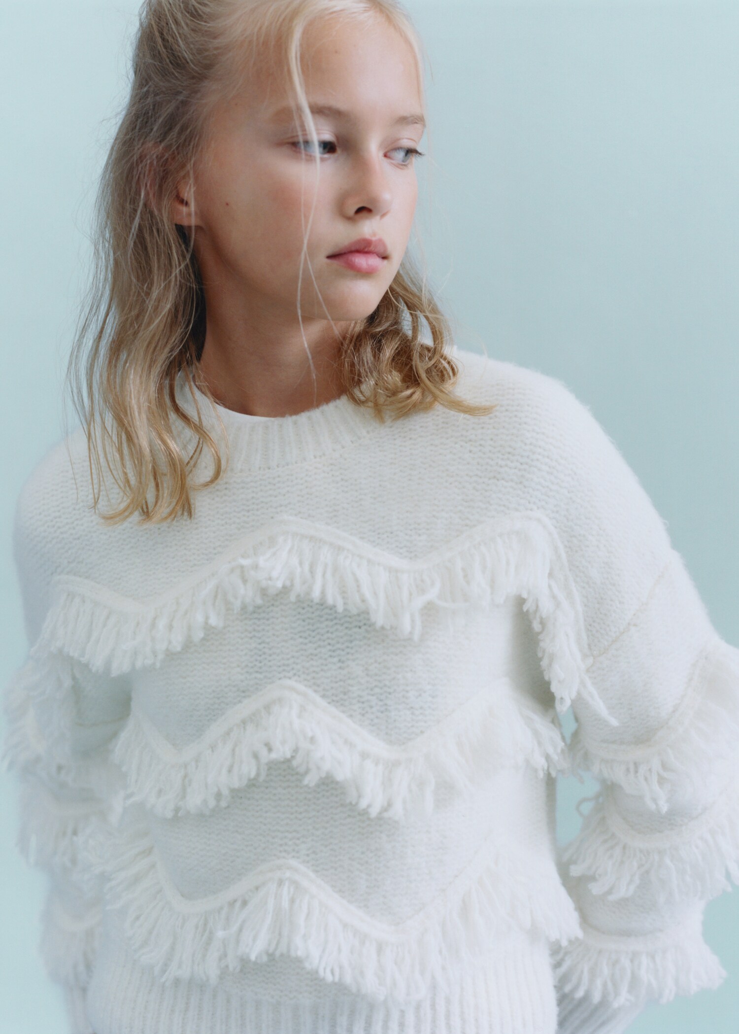 Fringes knit sweater - Details of the article 5