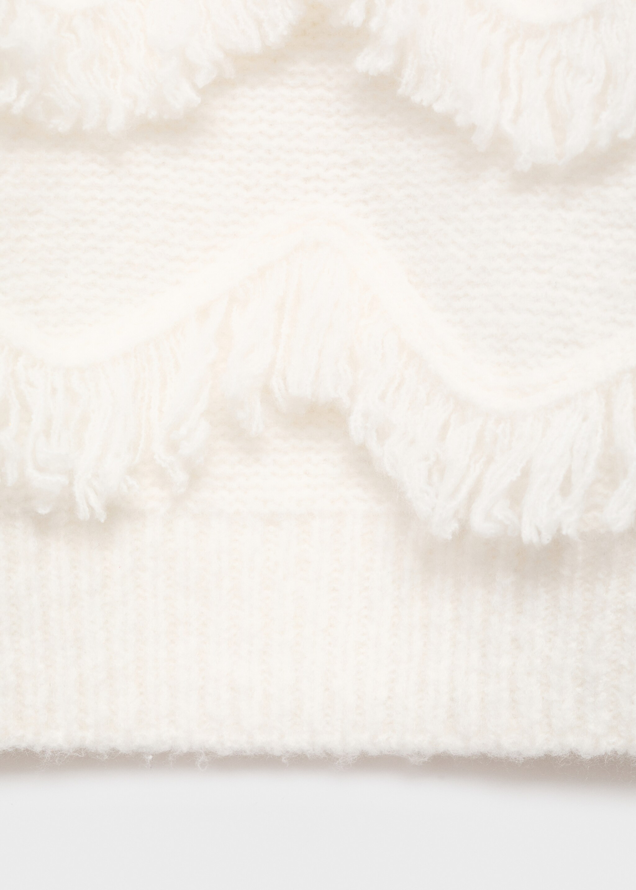 Pull flequi - Détail de l'article 8, Blanc cassé. Ref: 17016344-00.