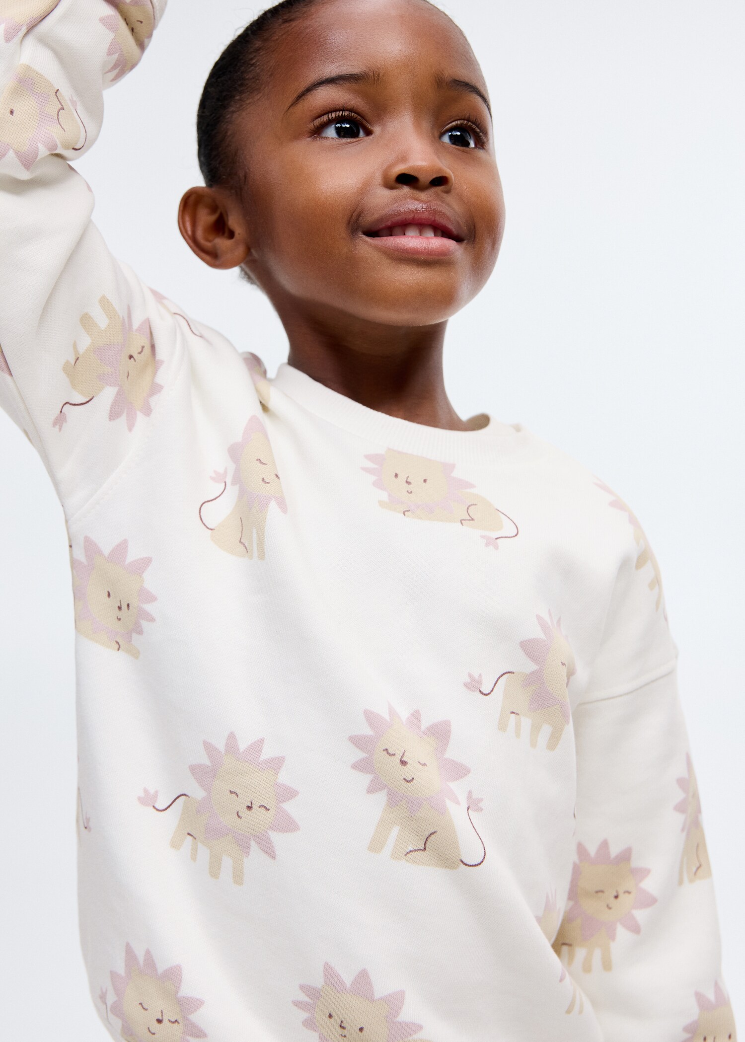 Lion print sweatshirt - Medium plane