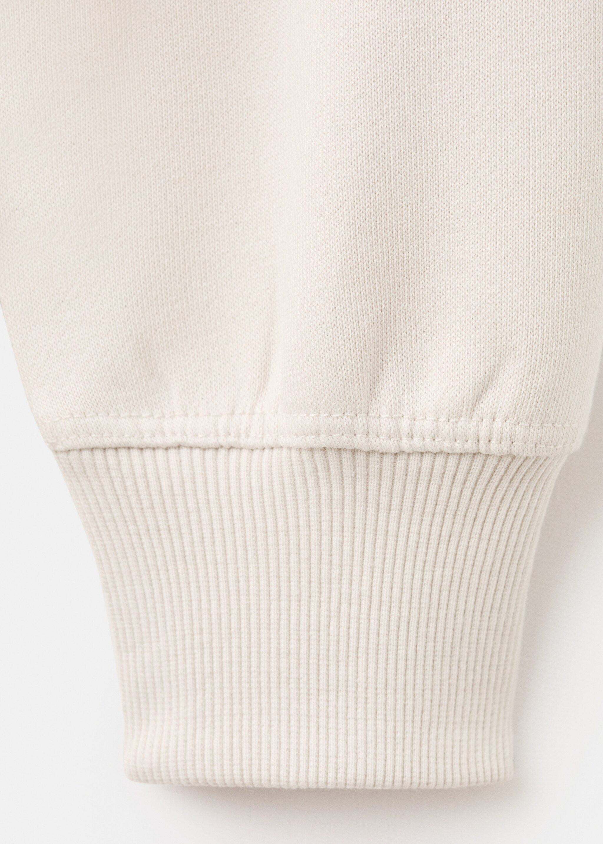 Sweatshirt stars - Details of the article 8, Ice Grey. Ref: 17016347-00.