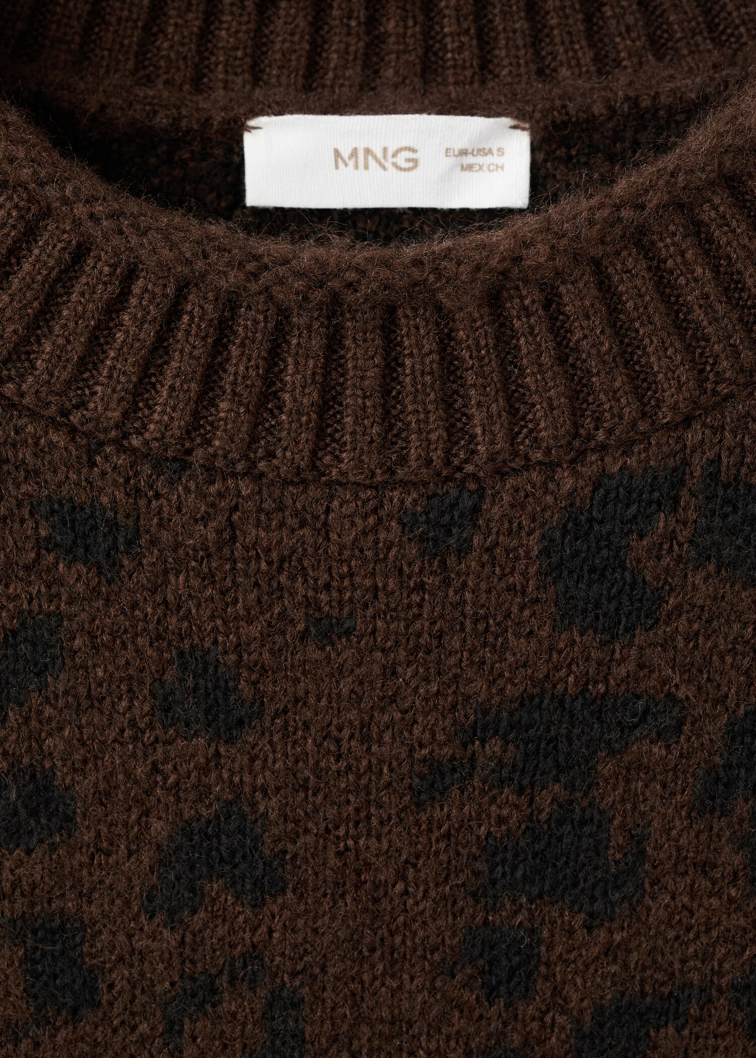 Pullover mit Leopardenmuster - Detail des Artikels 8