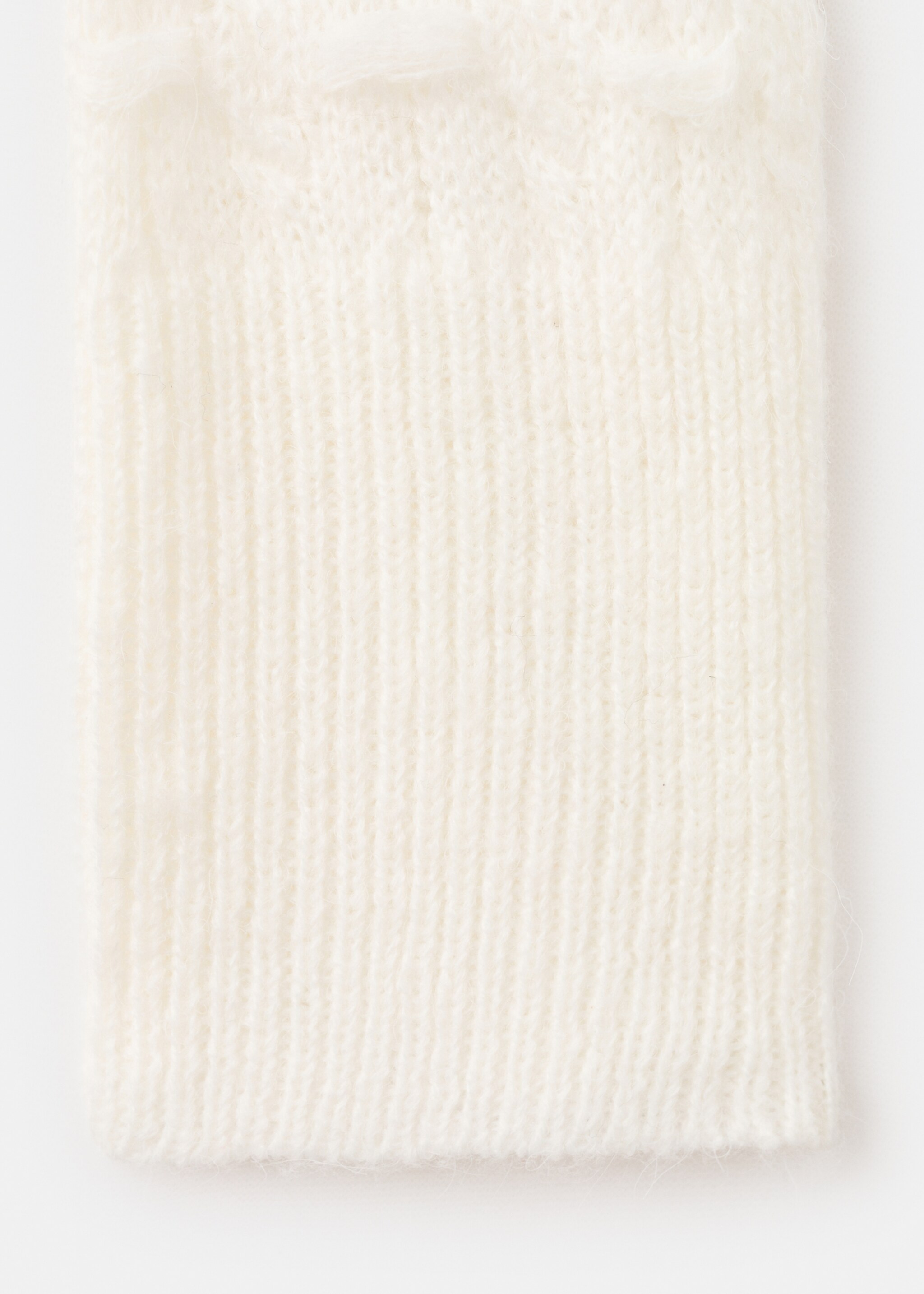 Strapless top - Details of the article 8, White. Ref: 17016353-00.