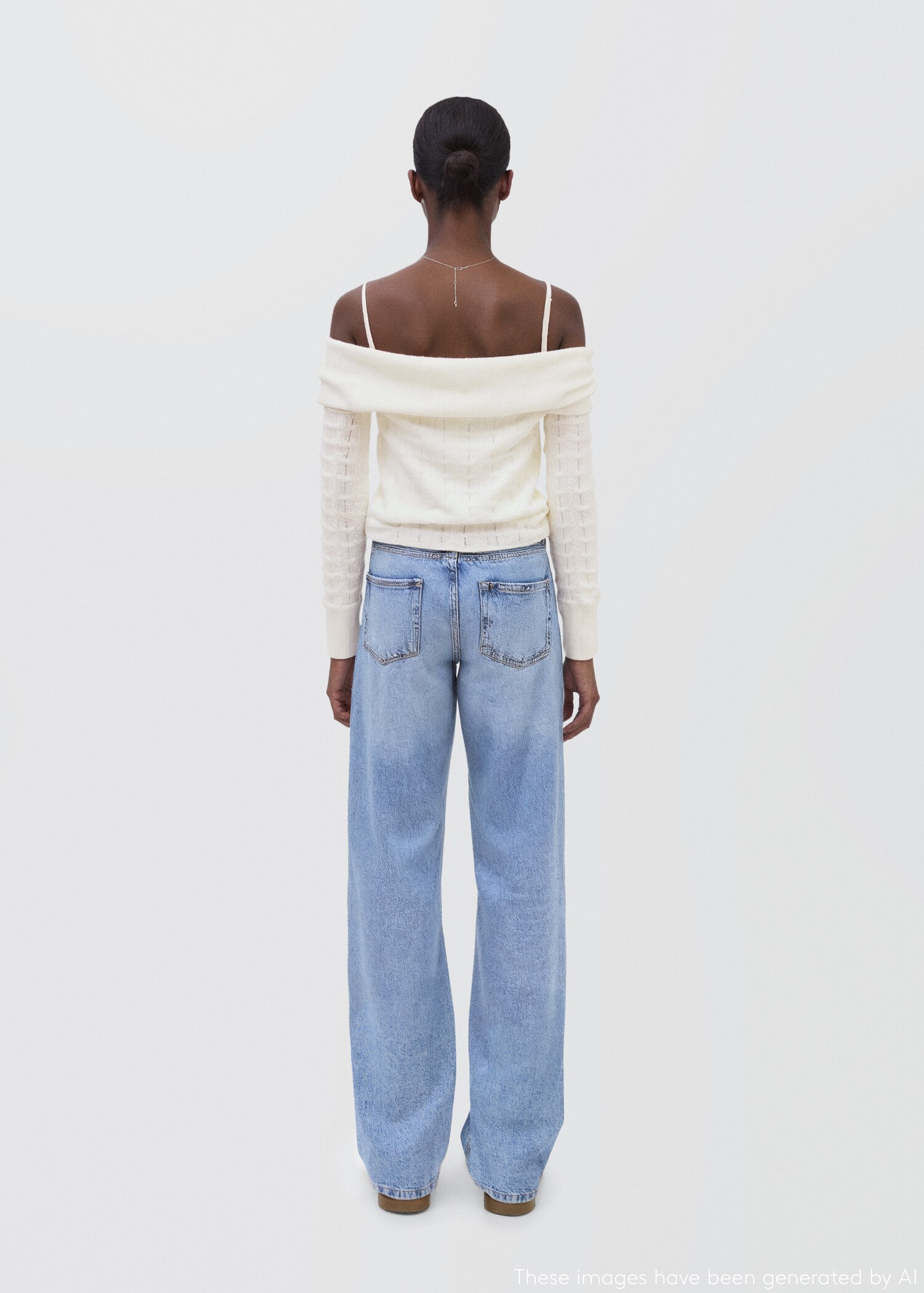 Strapless top - Reverse of the article