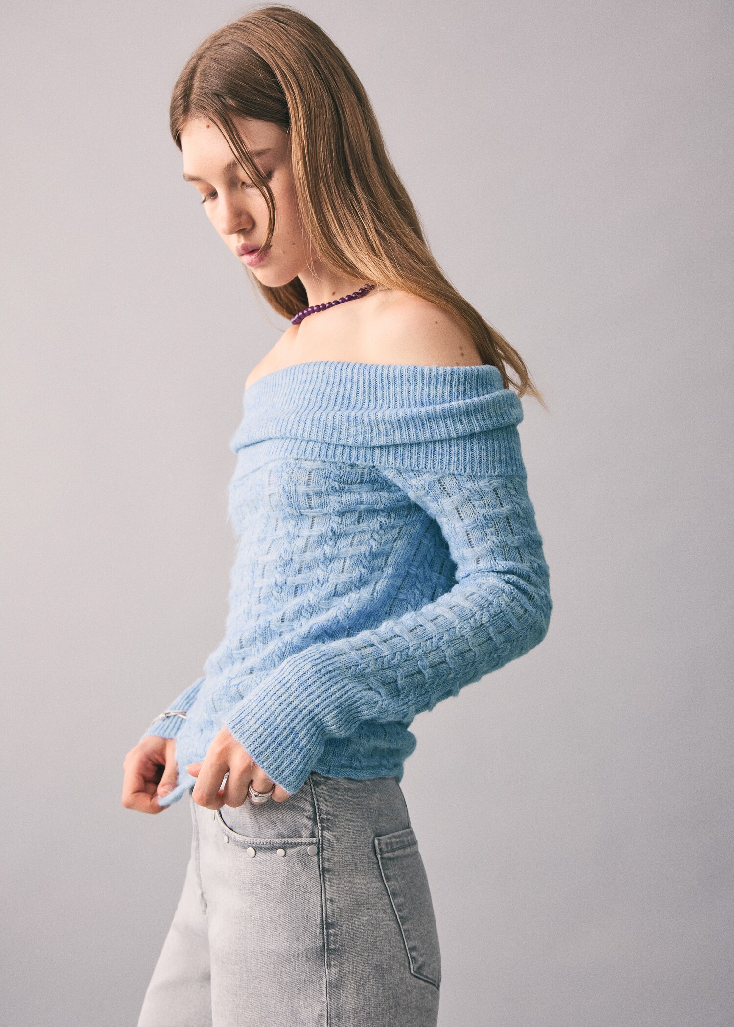 Strapless top - Medium plane
