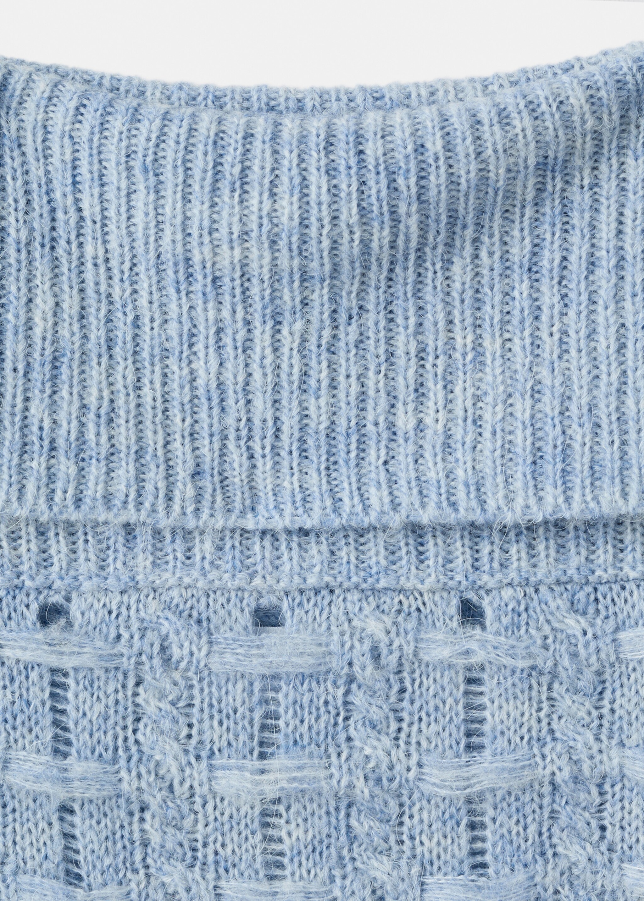 Strapless top - Details of the article 0, Blue. Ref: 17016353-00.