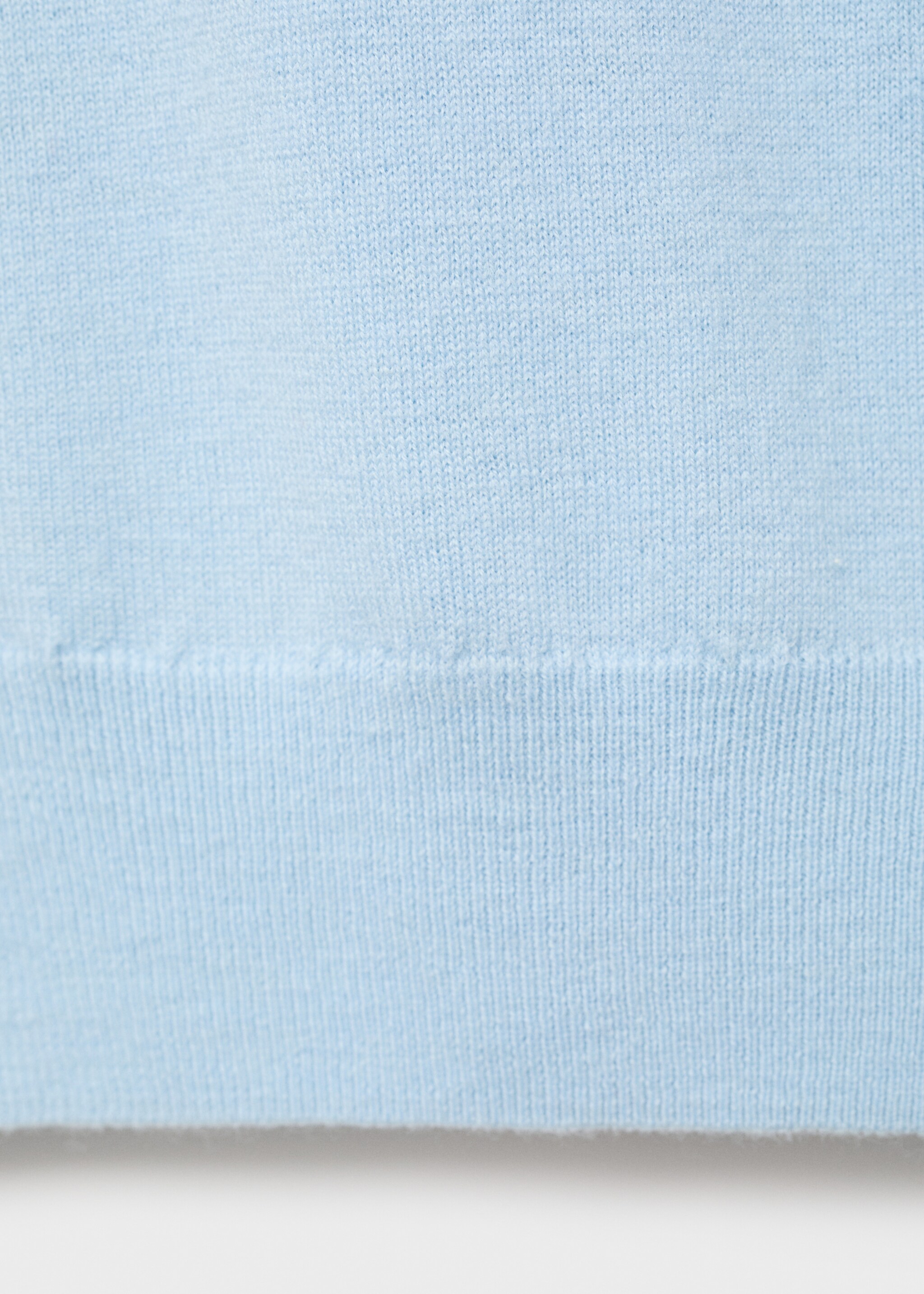 Pull 100 % laine maille fine - Détail de l'article 0, Bleu ciel. Ref: 17016354-00.