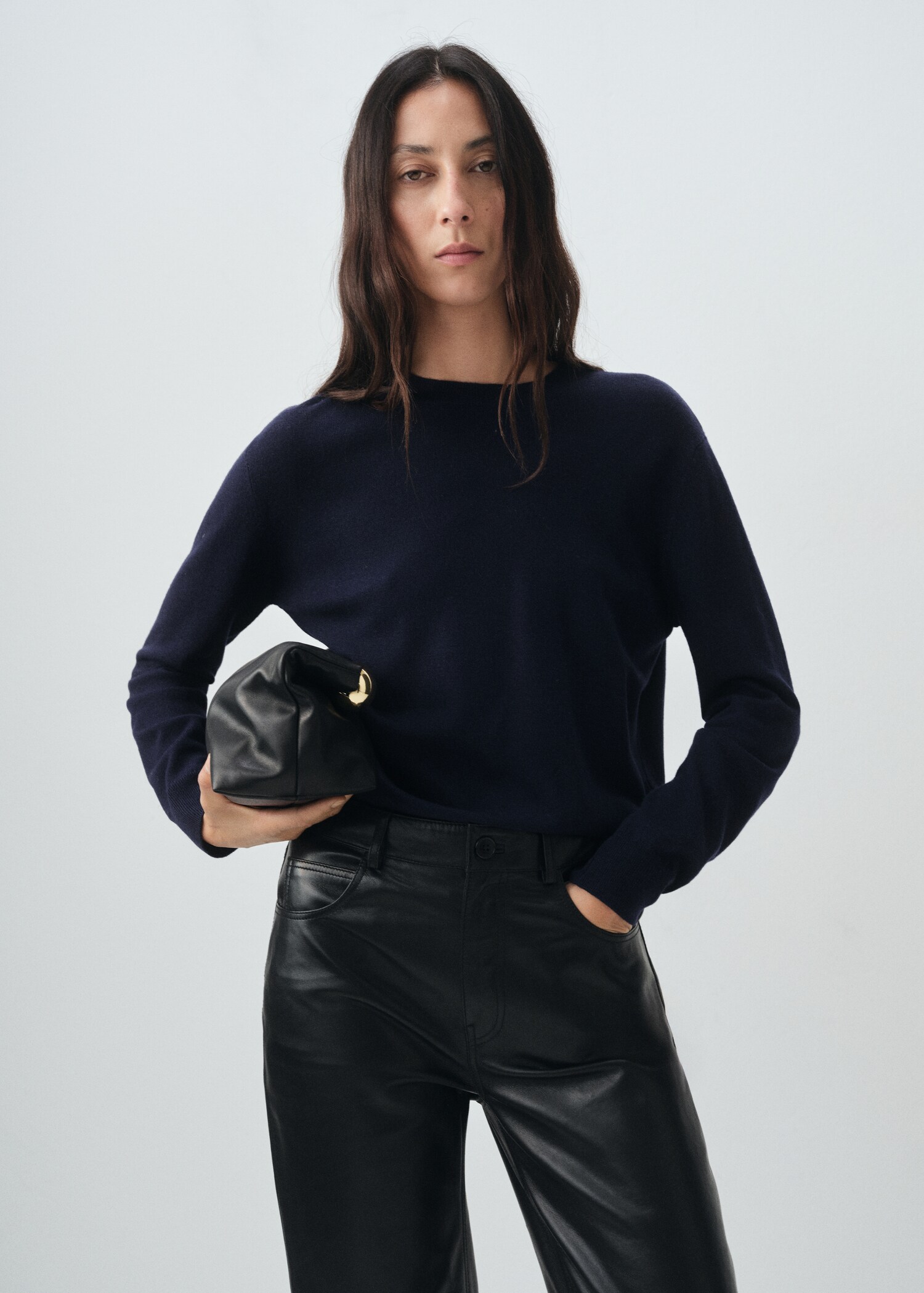 Pullover aus 100% feiner Wollstrick - Mittlere Ansicht