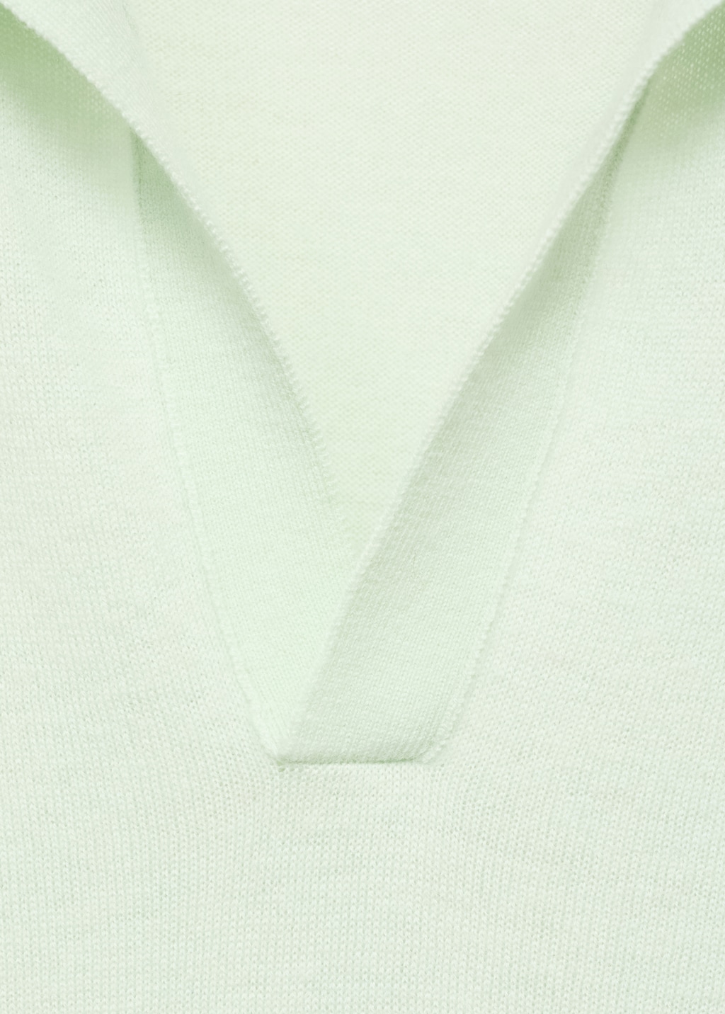 Mango 100% wool polo-neck sweater