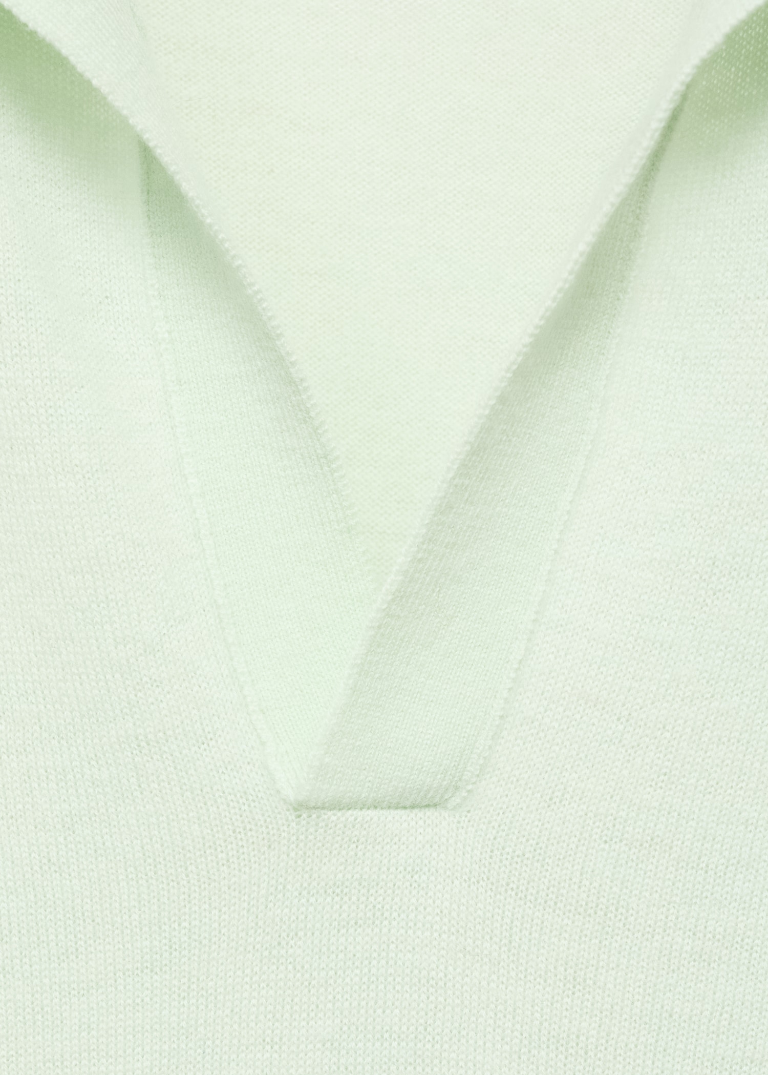 Jersey 100% lana cuello camisero - Detalle del artículo 0