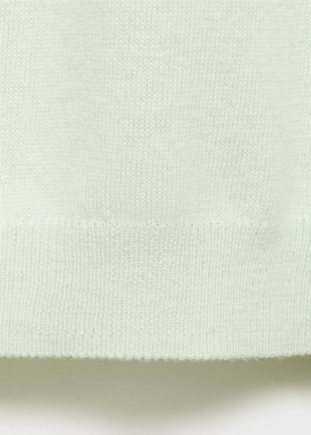 100% wool polo-neck sweater