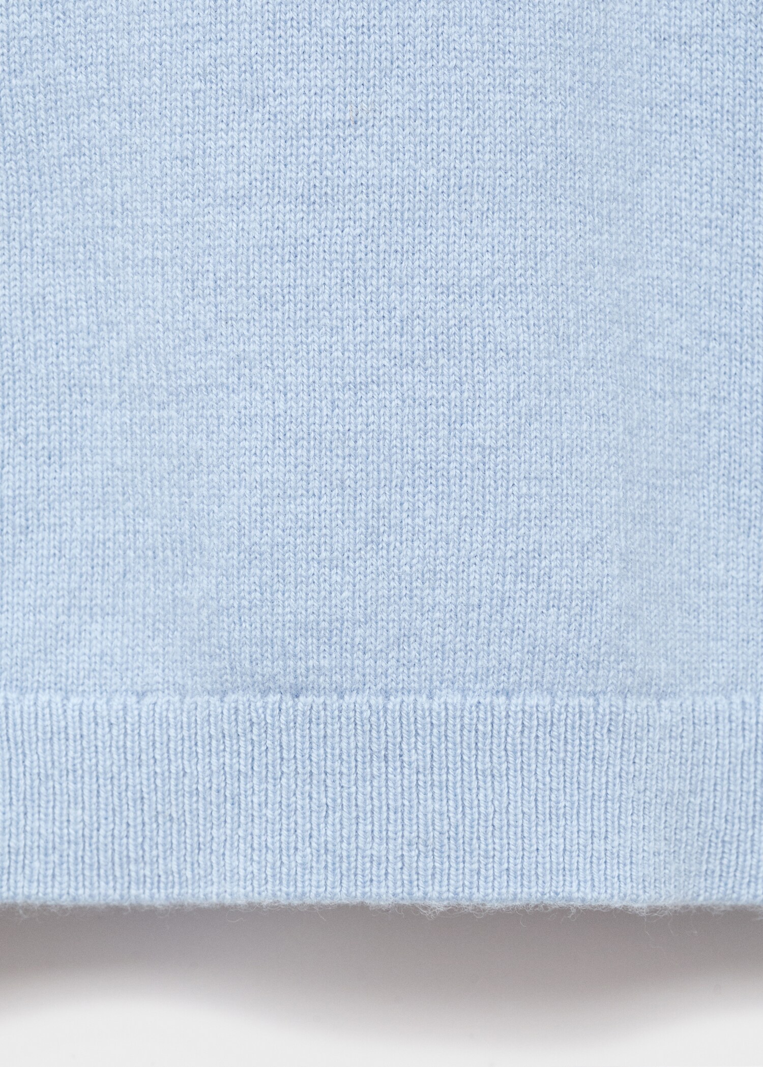Short-sleeved wool sweater - Details of the article 0