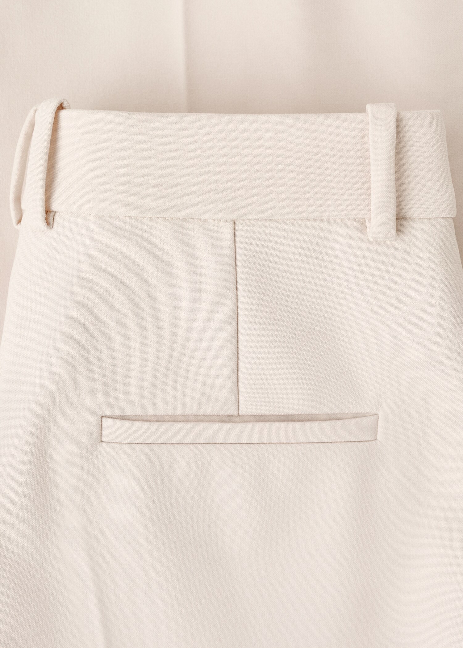 Straight-fit suit trousers - Details of the article 0