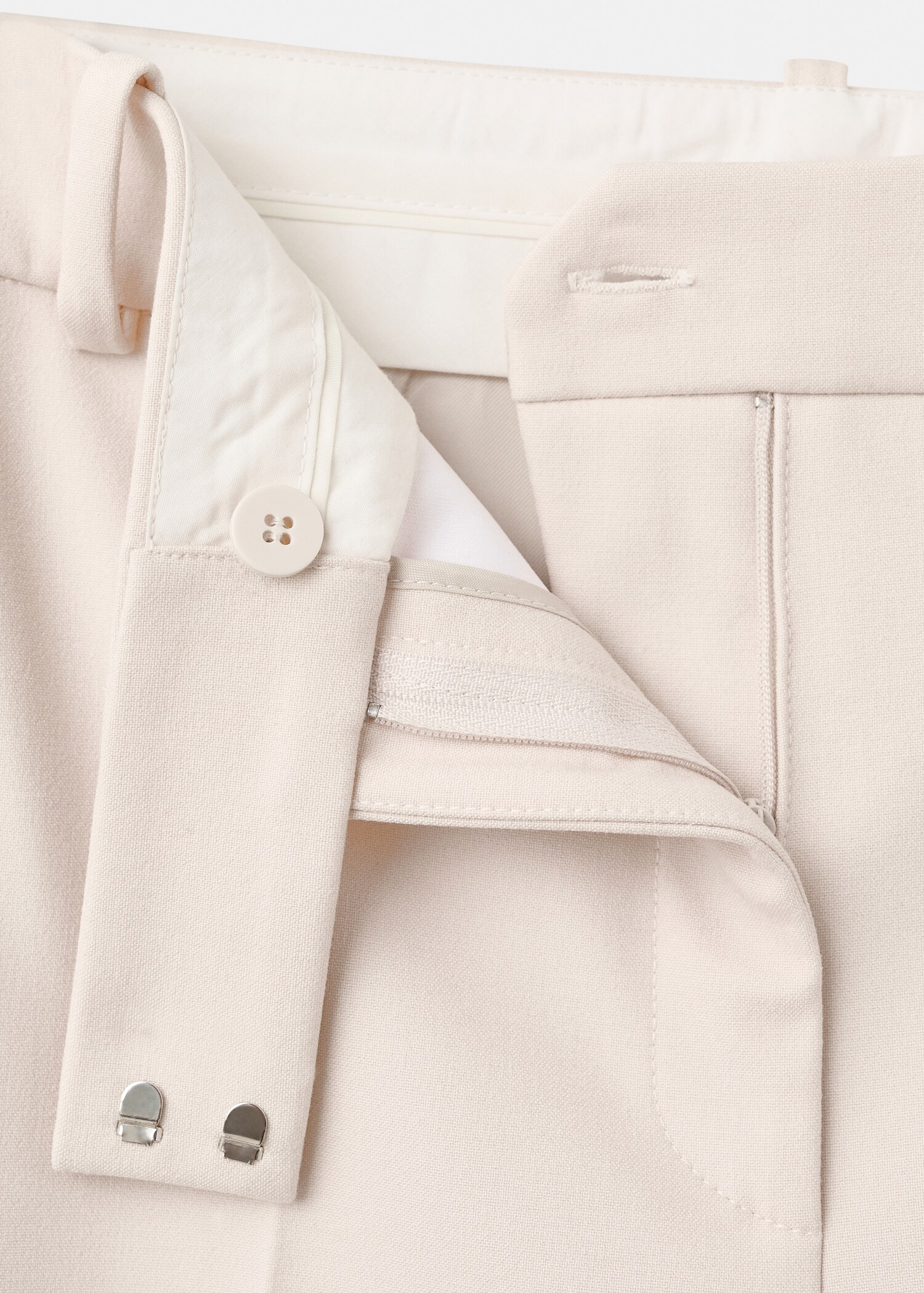 Straight-fit suit trousers - Details of the article 8