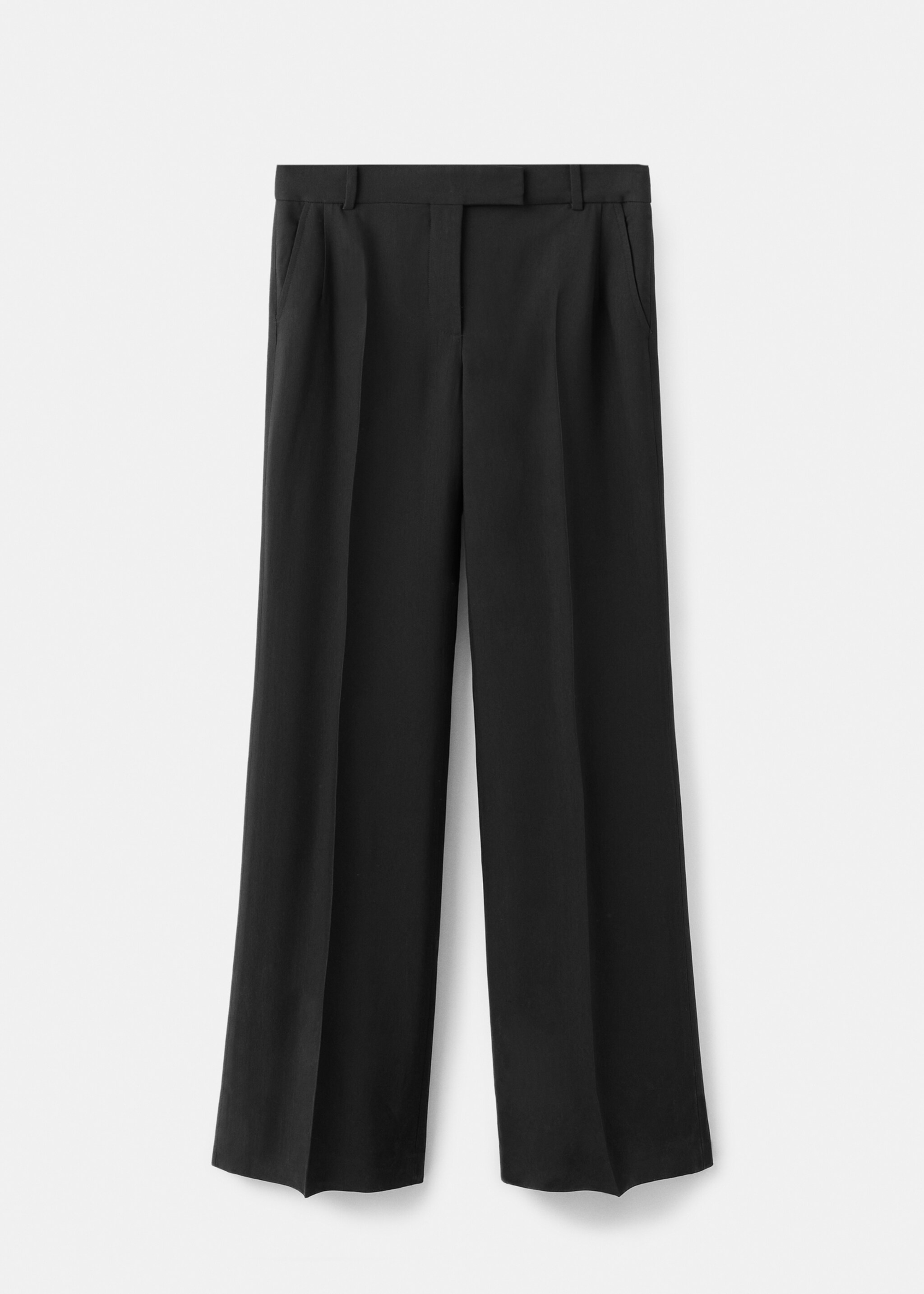 Rette dressbukser - Artikkel uten modell, Svart. Ref: 17016363-00.