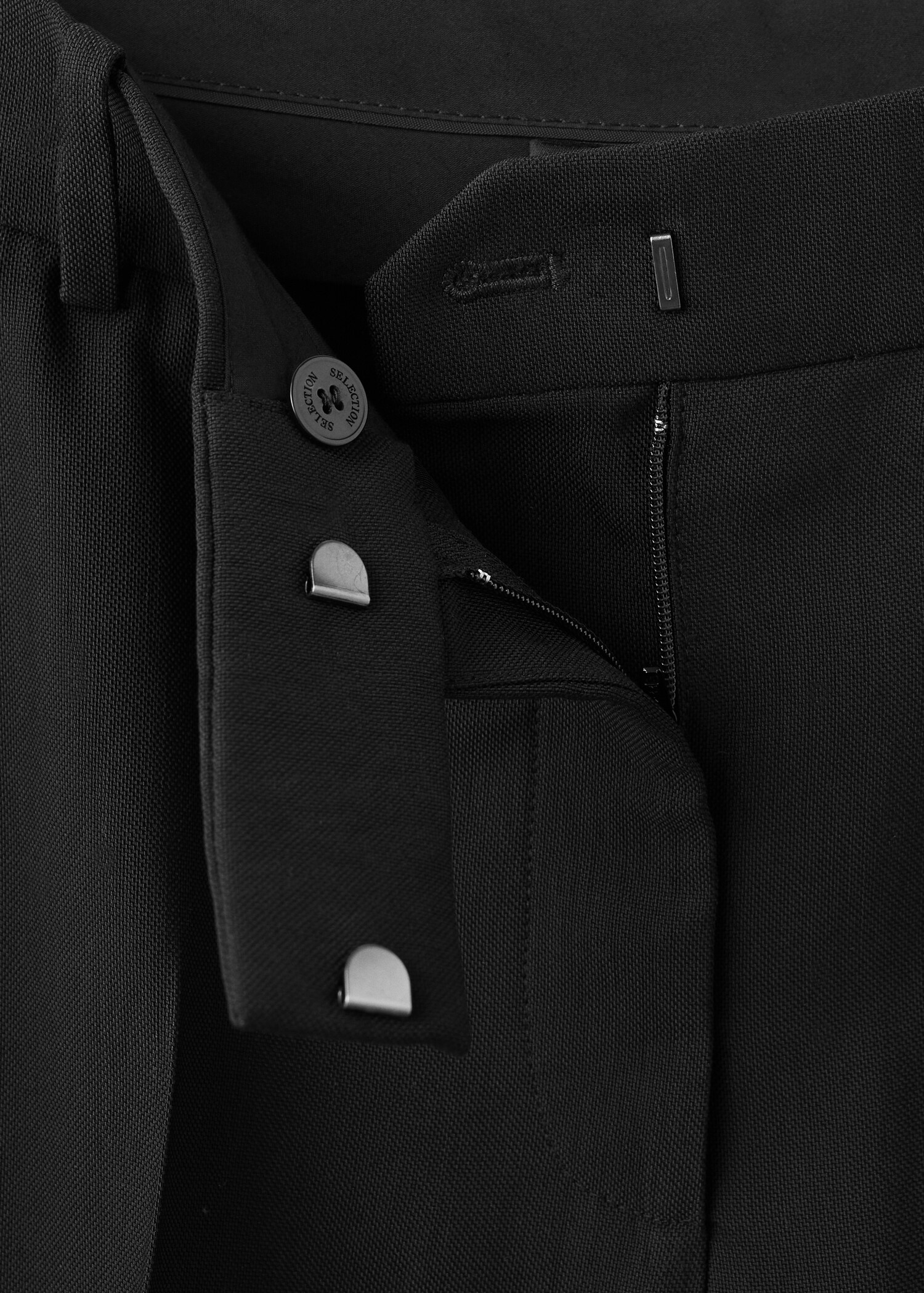 Pantalon de tailleur droit - Détail de l'article 0