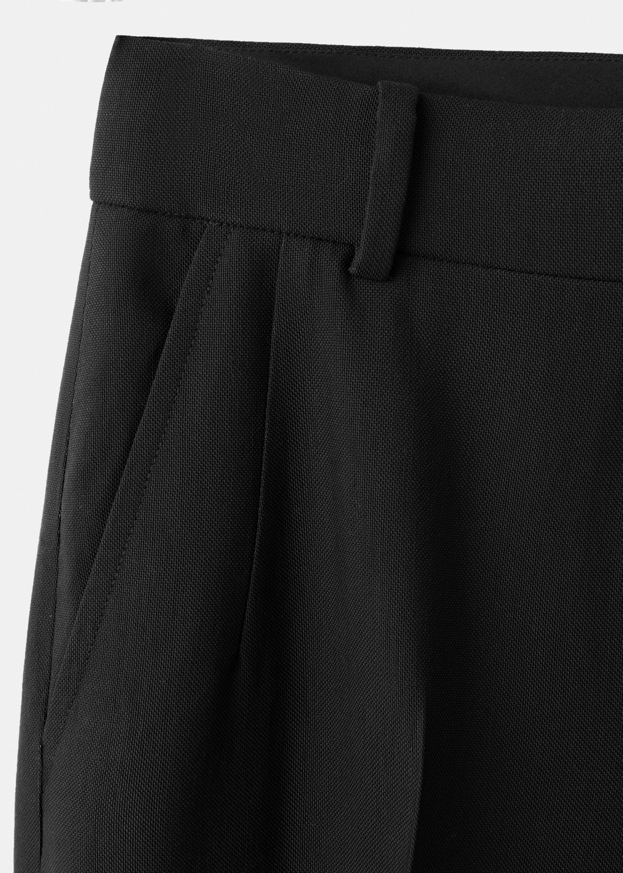 Rette dressbukser - Artikkeldetalj 8, Svart. Ref: 17016363-00.