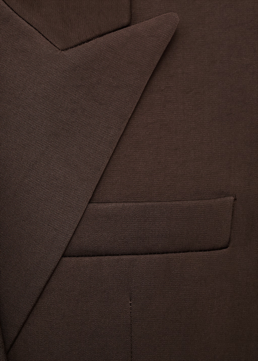 Double-breasted suit blazer