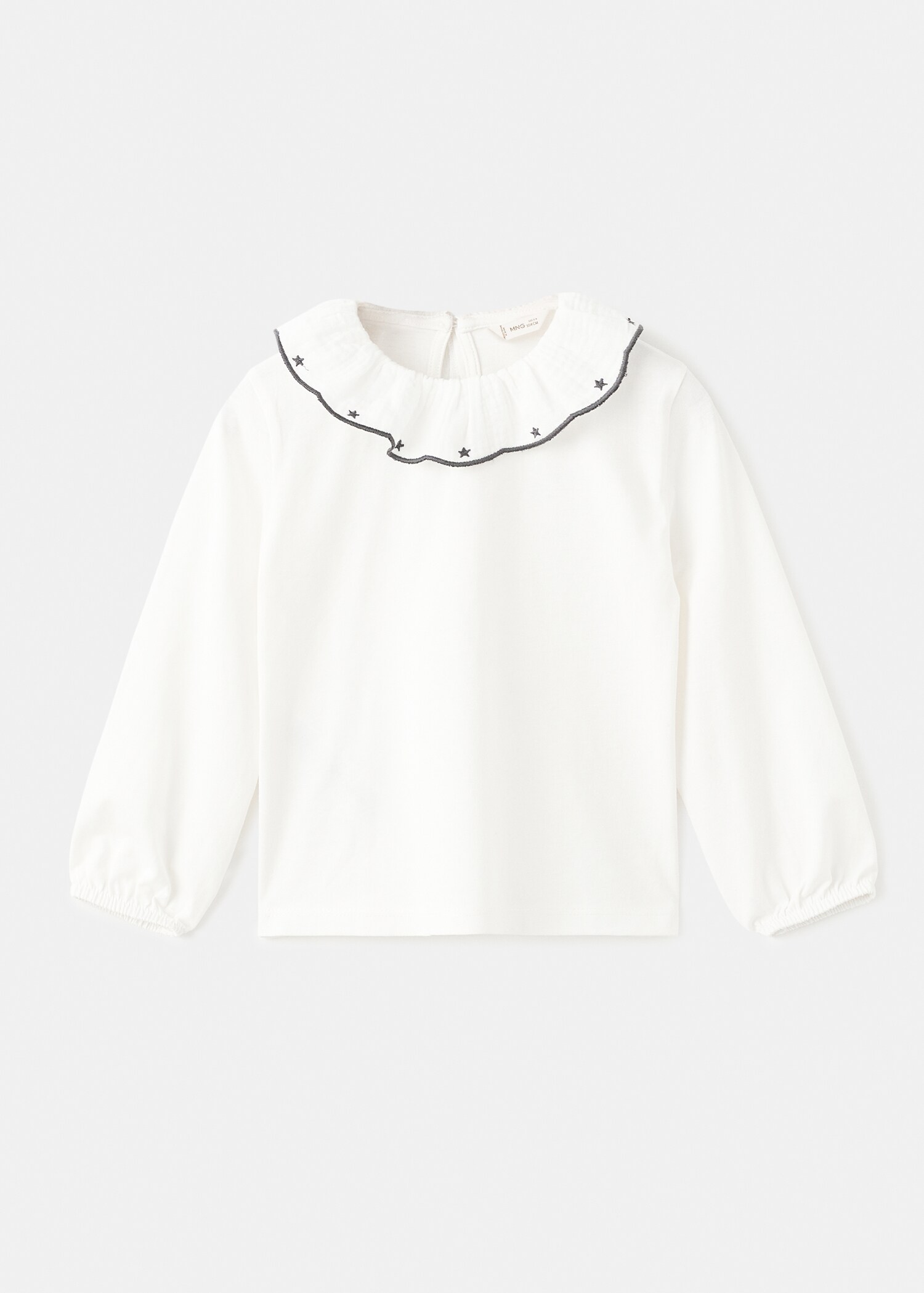 Camiseta algodón bordado estrellas - Artículo sin modelo